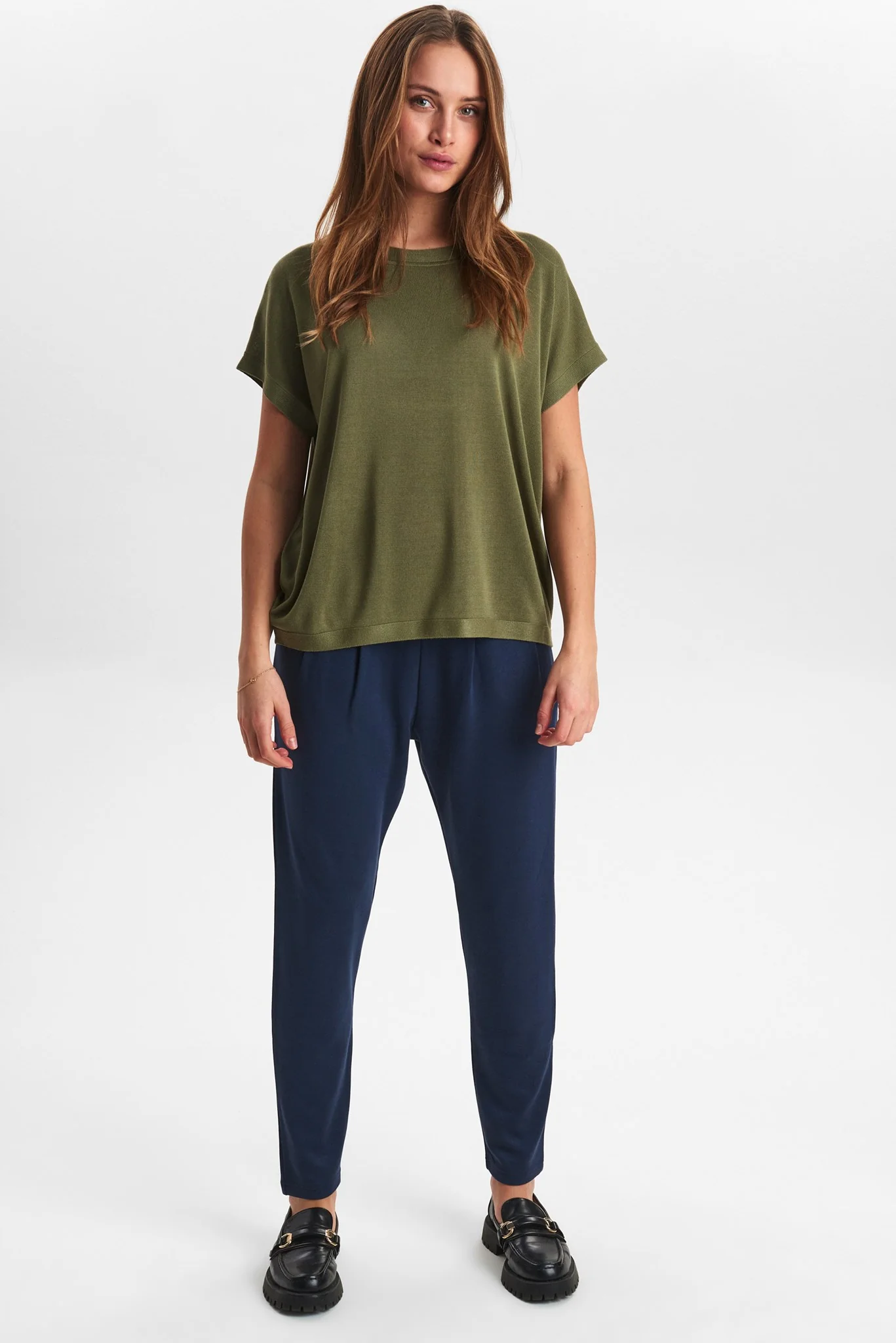 NUDARLENE PULLOVER  - Deep Lichen Green - Image 3