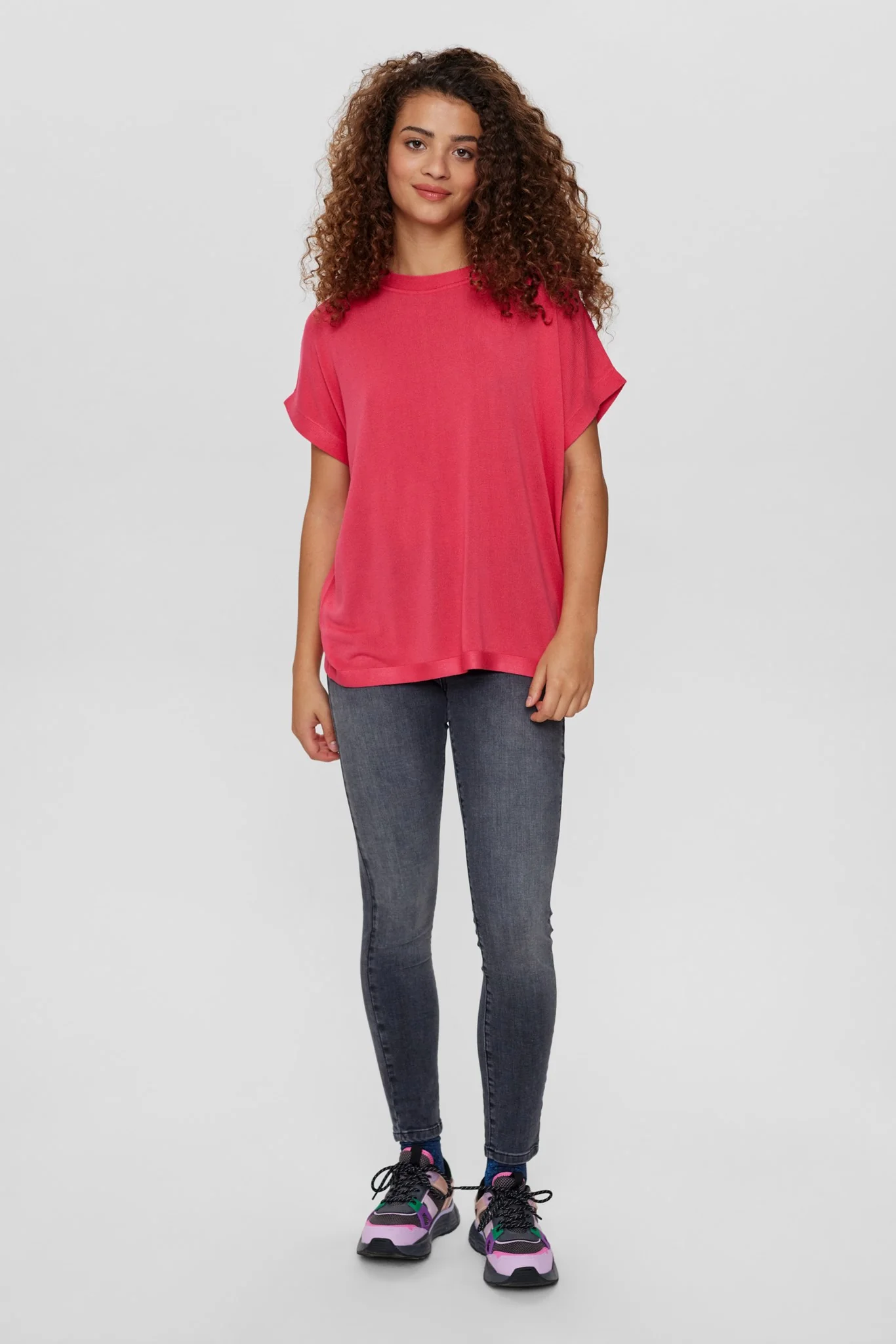 NUDARLENE PULLOVER  - Raspberry Sorbet - Image 3