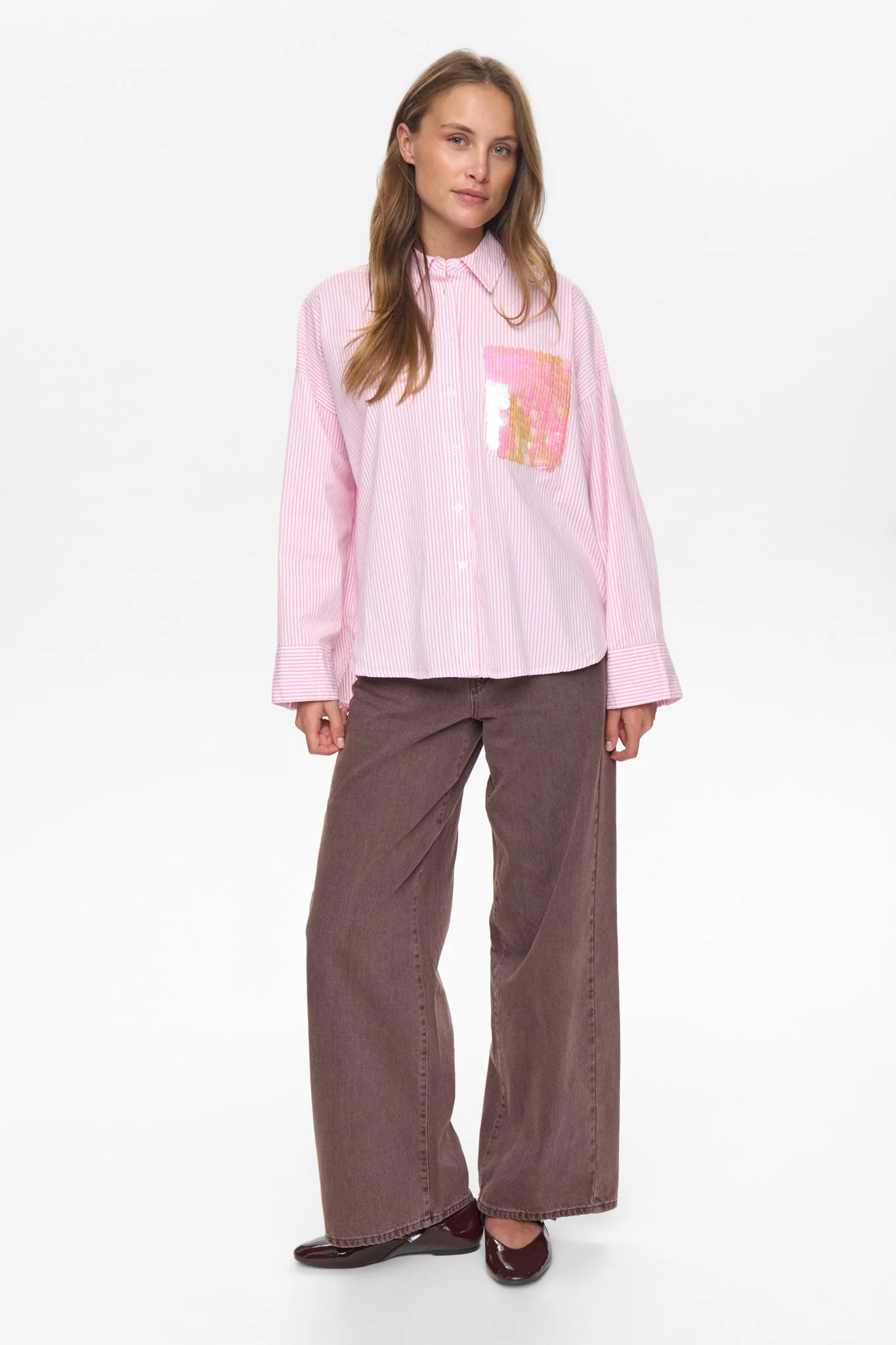 NUDARMI SHIRT - Fuchsia Pink - Image 3