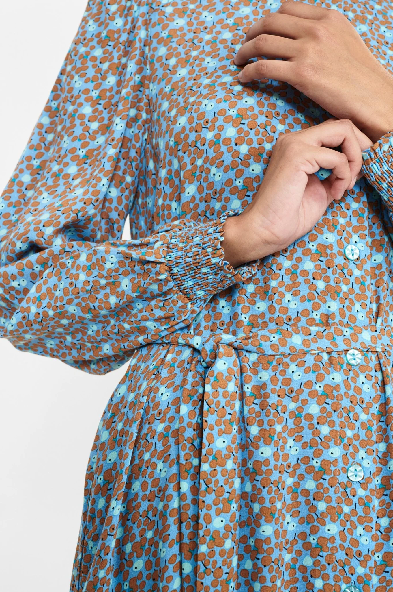 NUDARU DRESS - Della Robbia Blue - Image 5