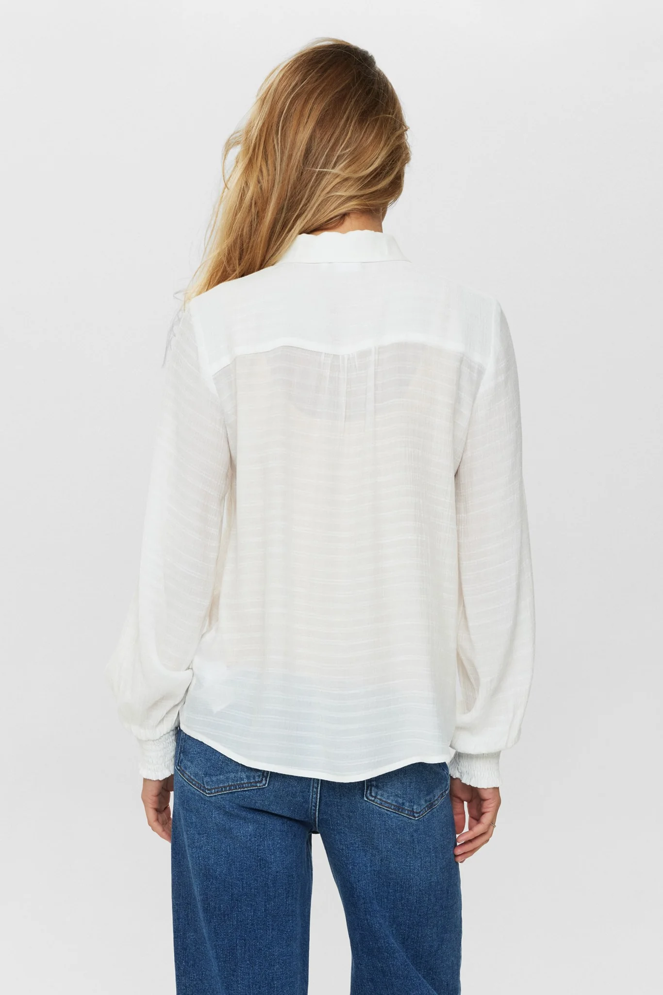 NUDARVA L/S  SHIRT - Bright White - Image 2