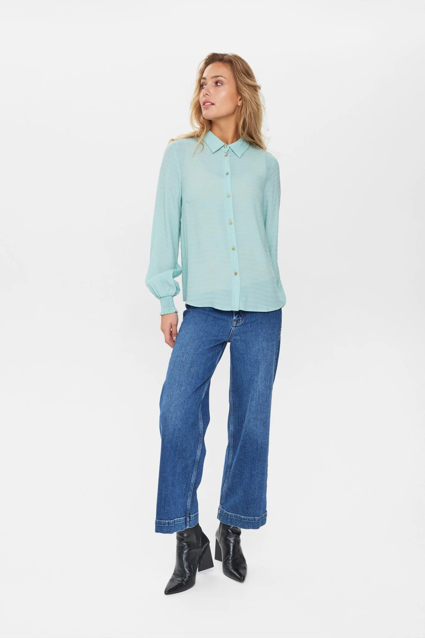 NUDARVA L/S  SHIRT - Ether - Image 3