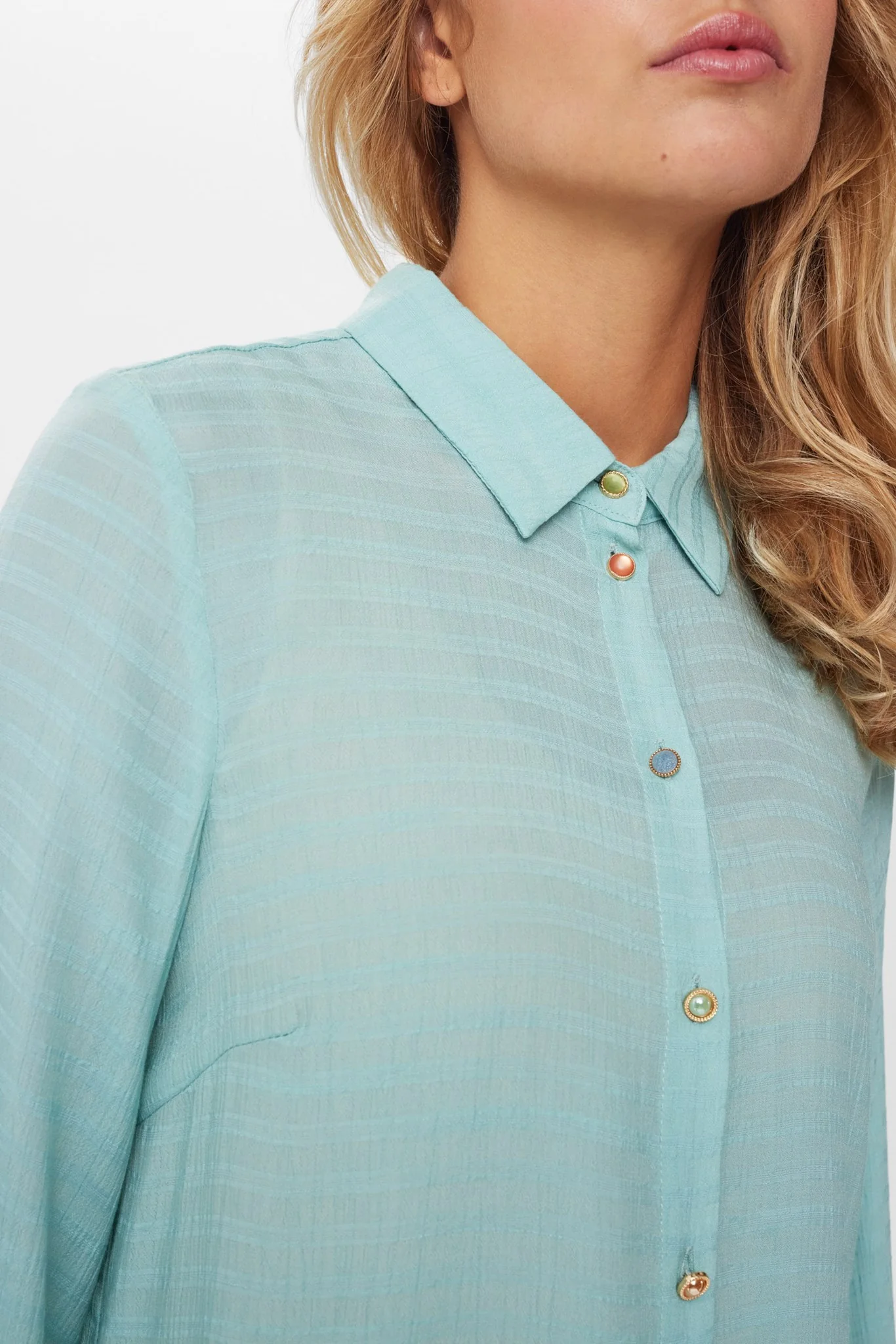 NUDARVA L/S  SHIRT - Ether - Image 4