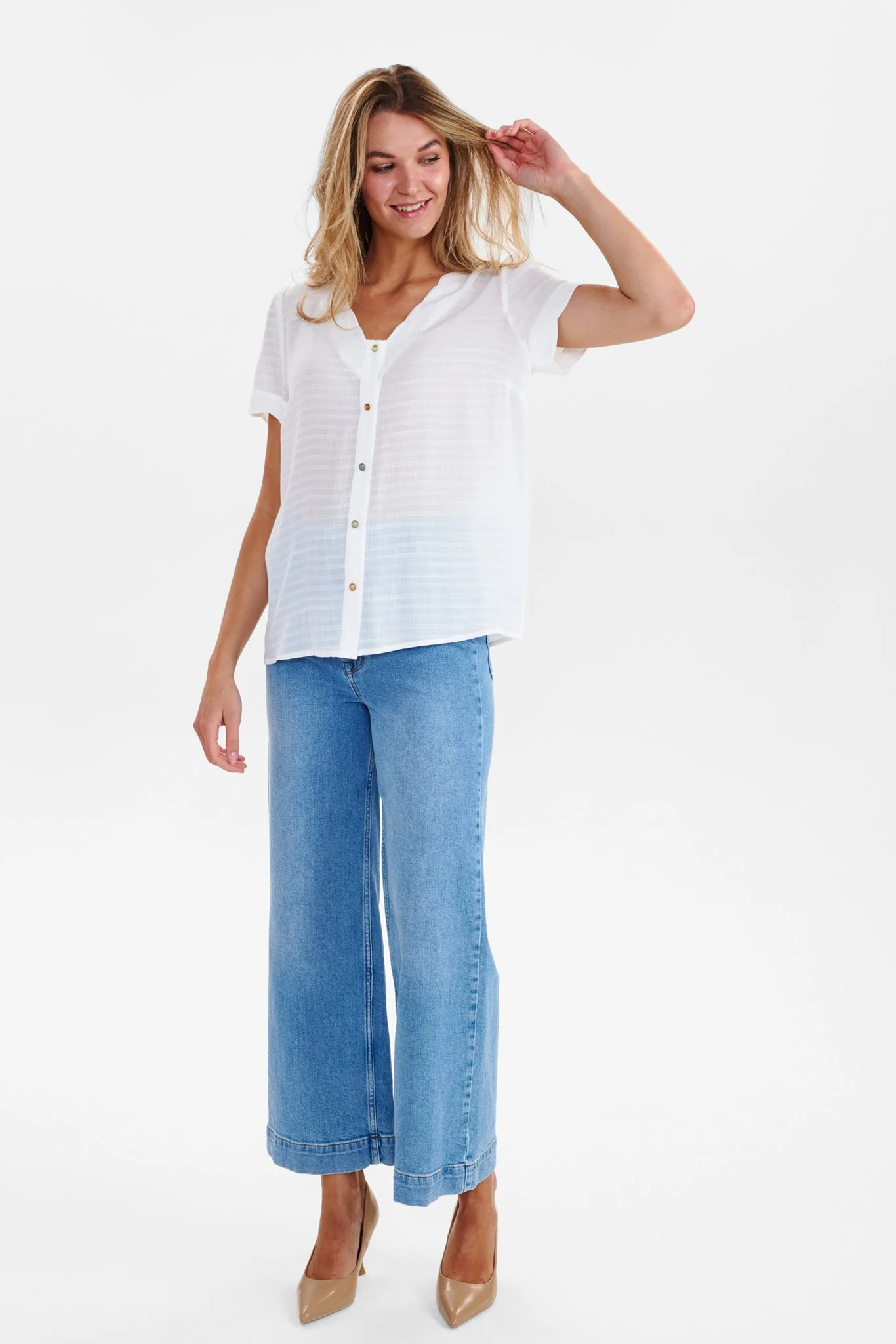 NUDARVA SHIRT - Bright White - Image 3