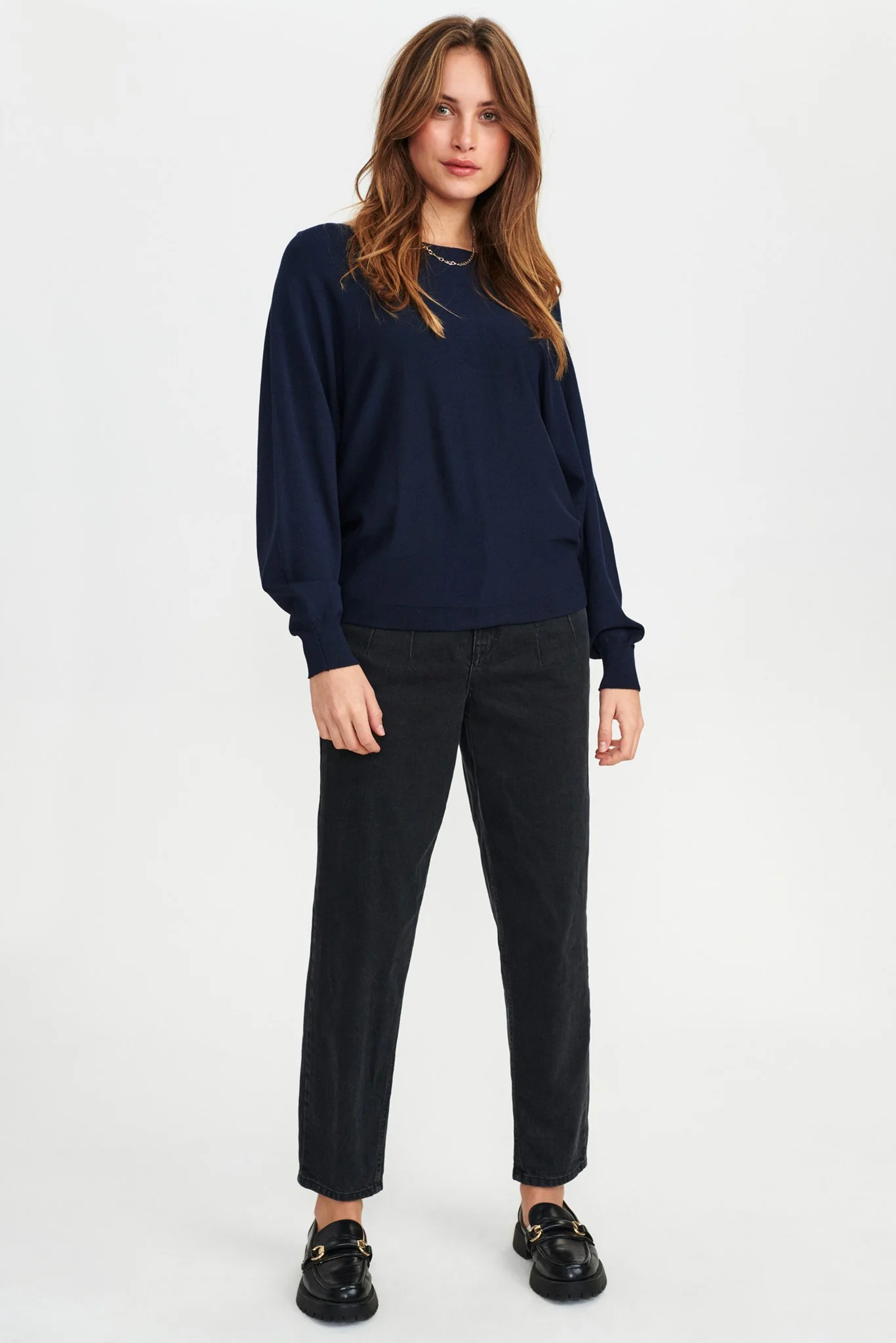 NUDAYA PULLOVER - NOOS - Della Robbia Blue - Image 3