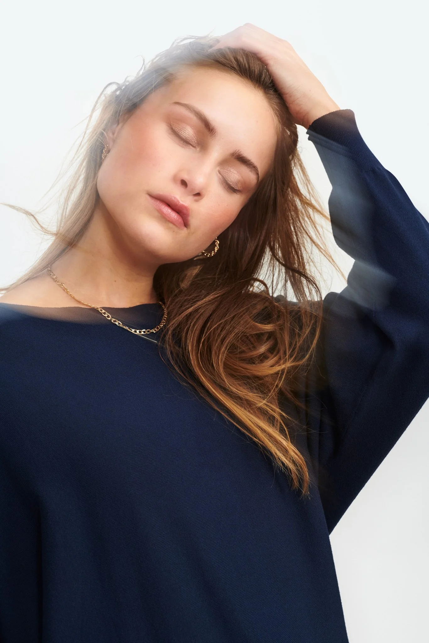 NUDAYA PULLOVER - NOOS - Della Robbia Blue - Image 6
