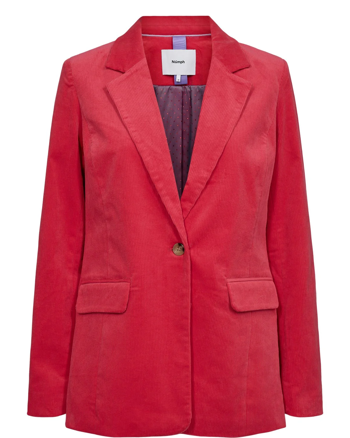 NUDEANNA BLAZER - Geranium - Image 6