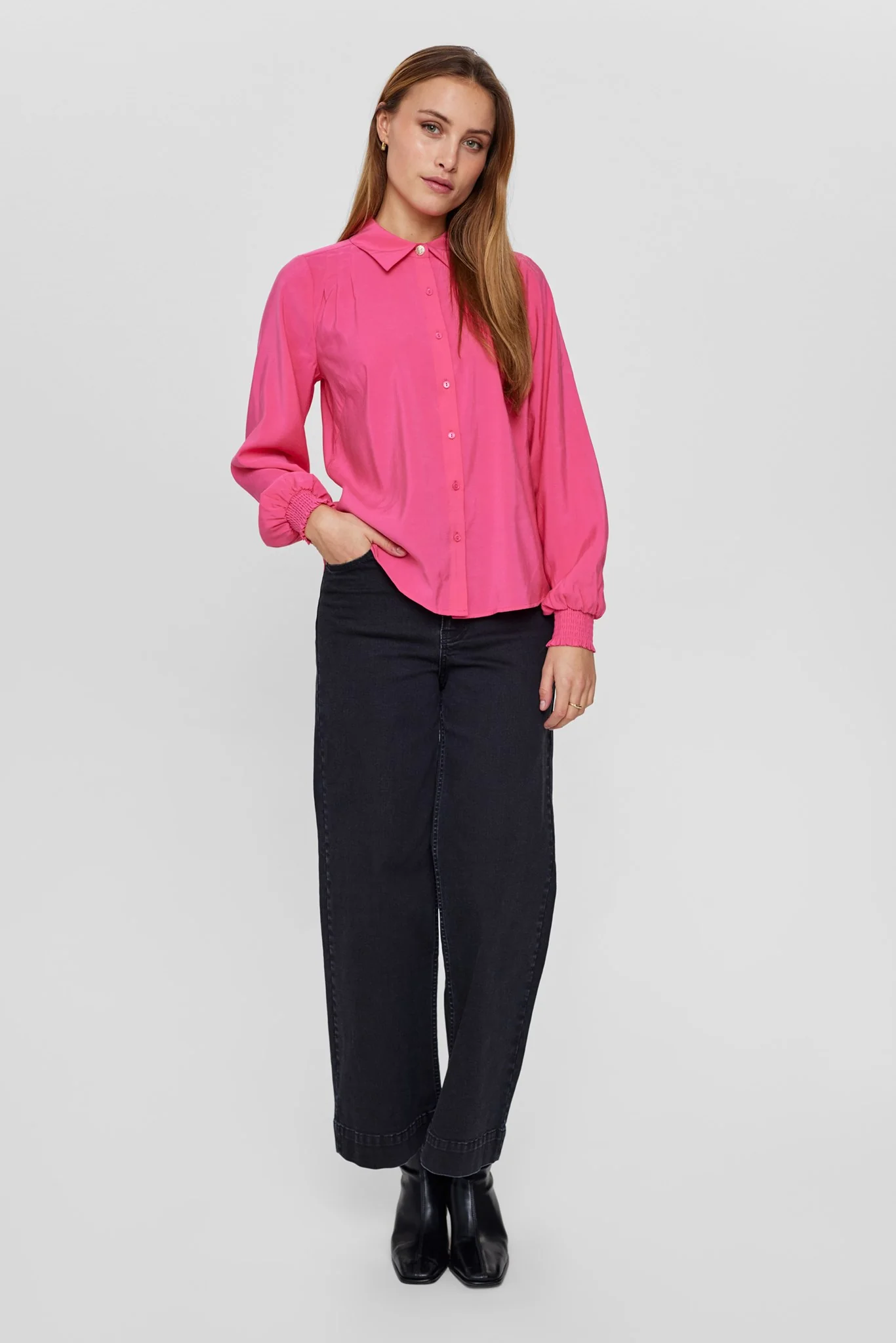 NUDEBBIE SHIRT - Raspberry Sorbet - Image 3