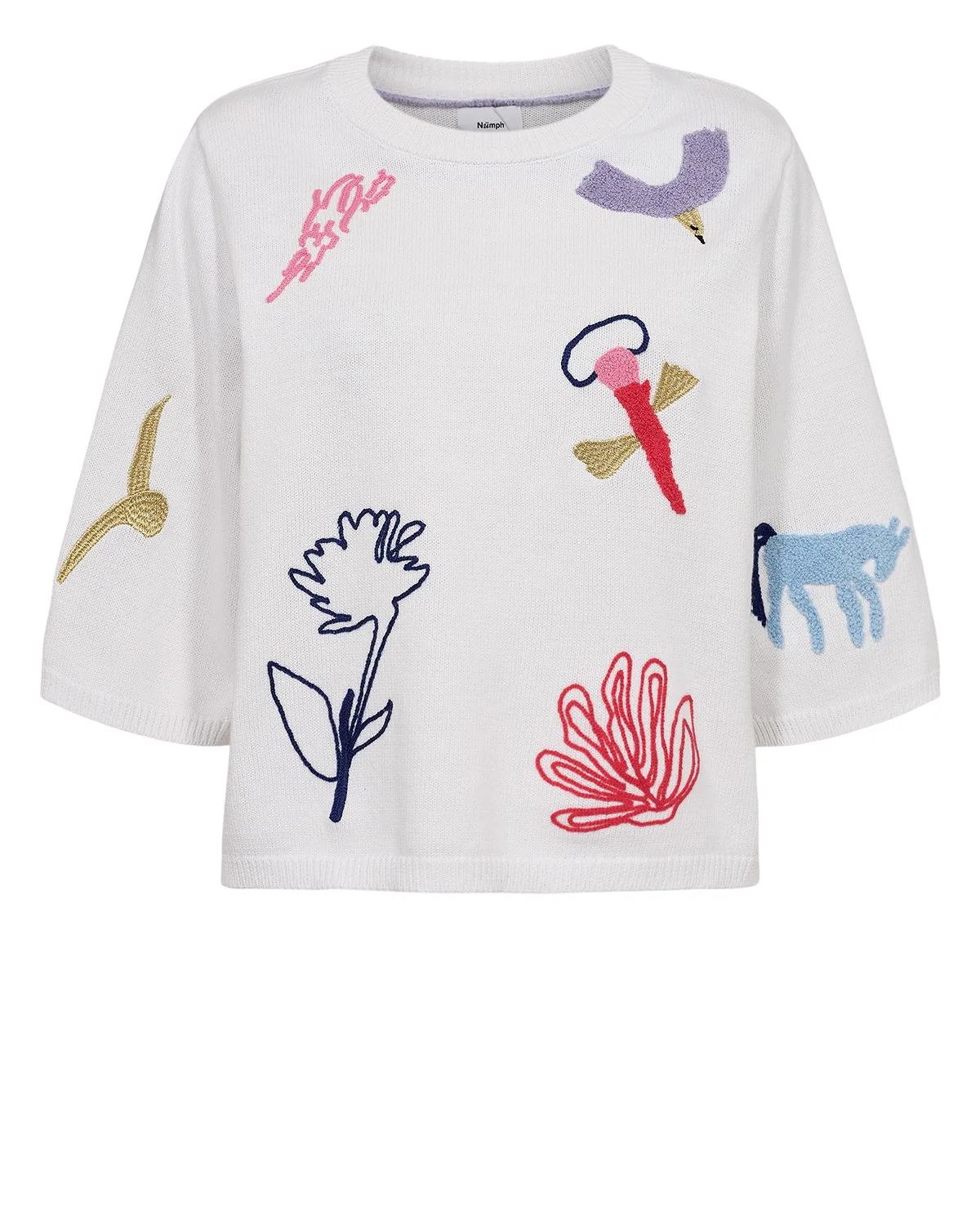 NUDEBORAH PULLOVER - Bright White - Image 6