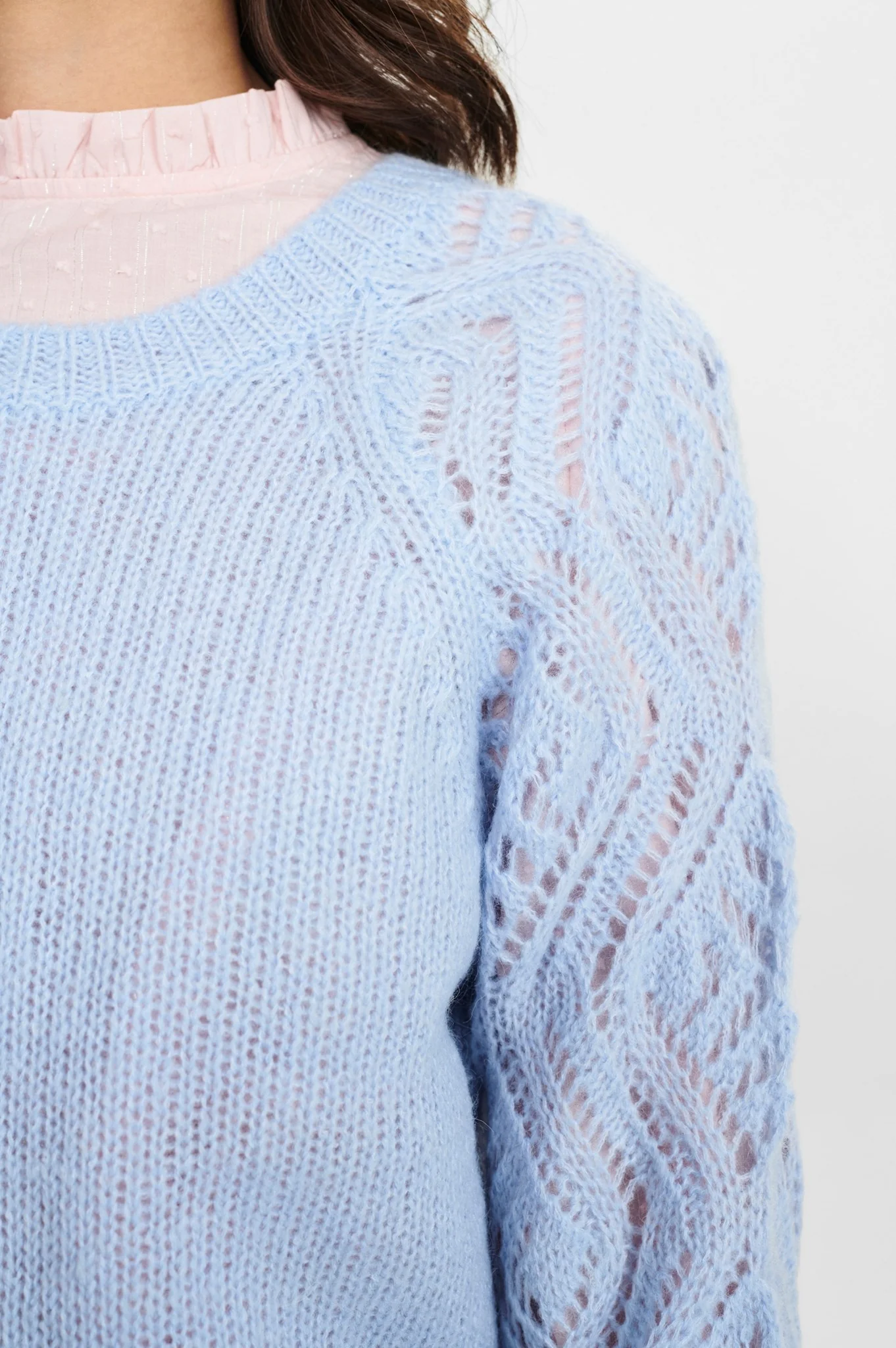 NUDELISE PULLOVER - Della Robbia Blue - Image 4
