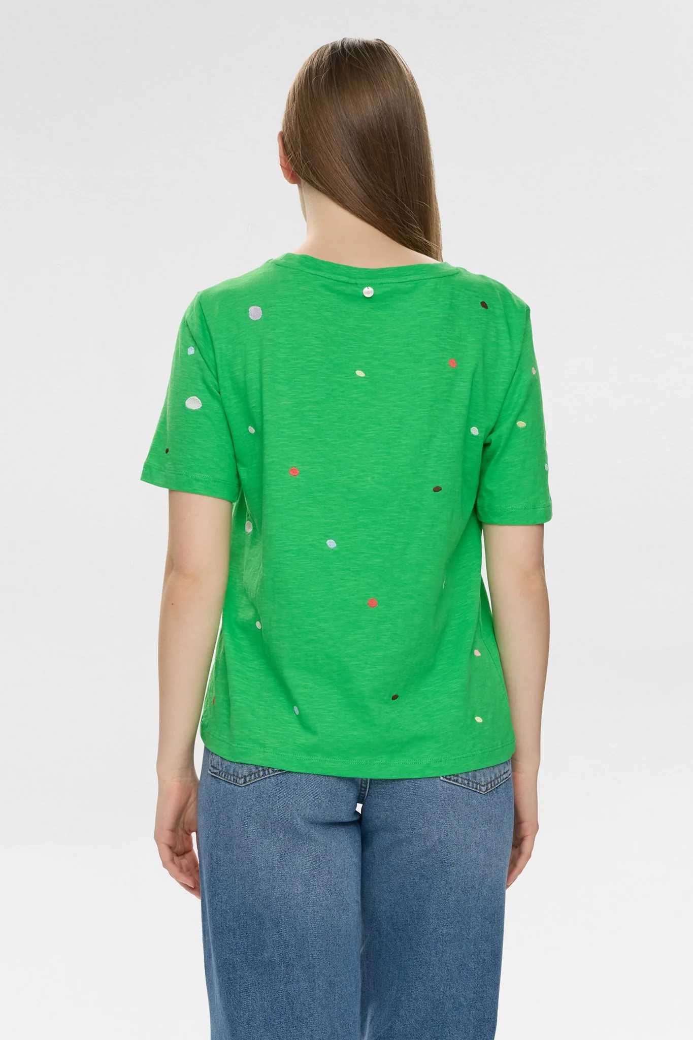NUDELORA T-SHIRT - GOTS - Classic Green - Image 2