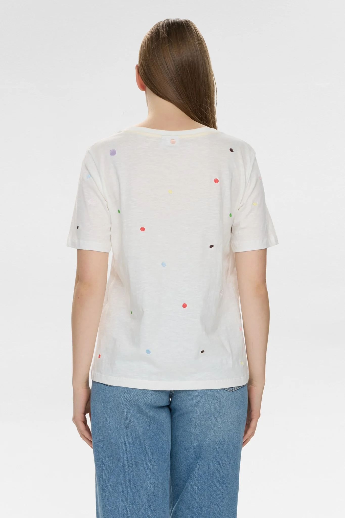 NUDELORA T-SHIRT - GOTS - Cloud Dancer - Image 2