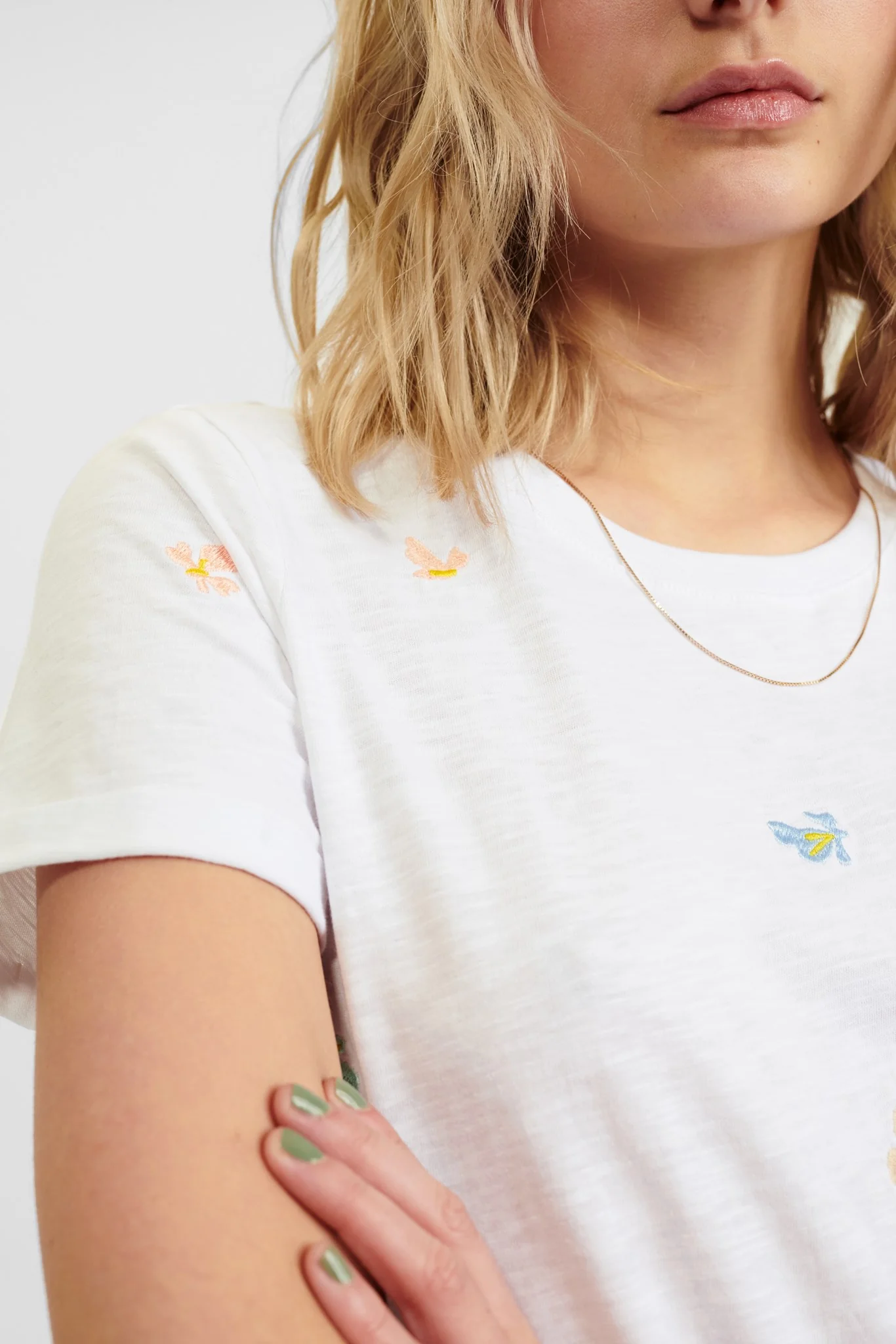 NUDELPHI TEE - Bright White - Image 5