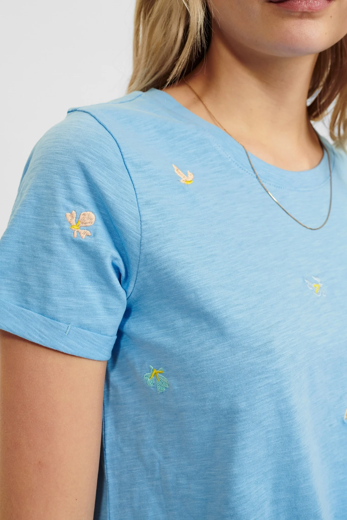 NUDELPHI TEE - Della Robbia Blue - Image 4