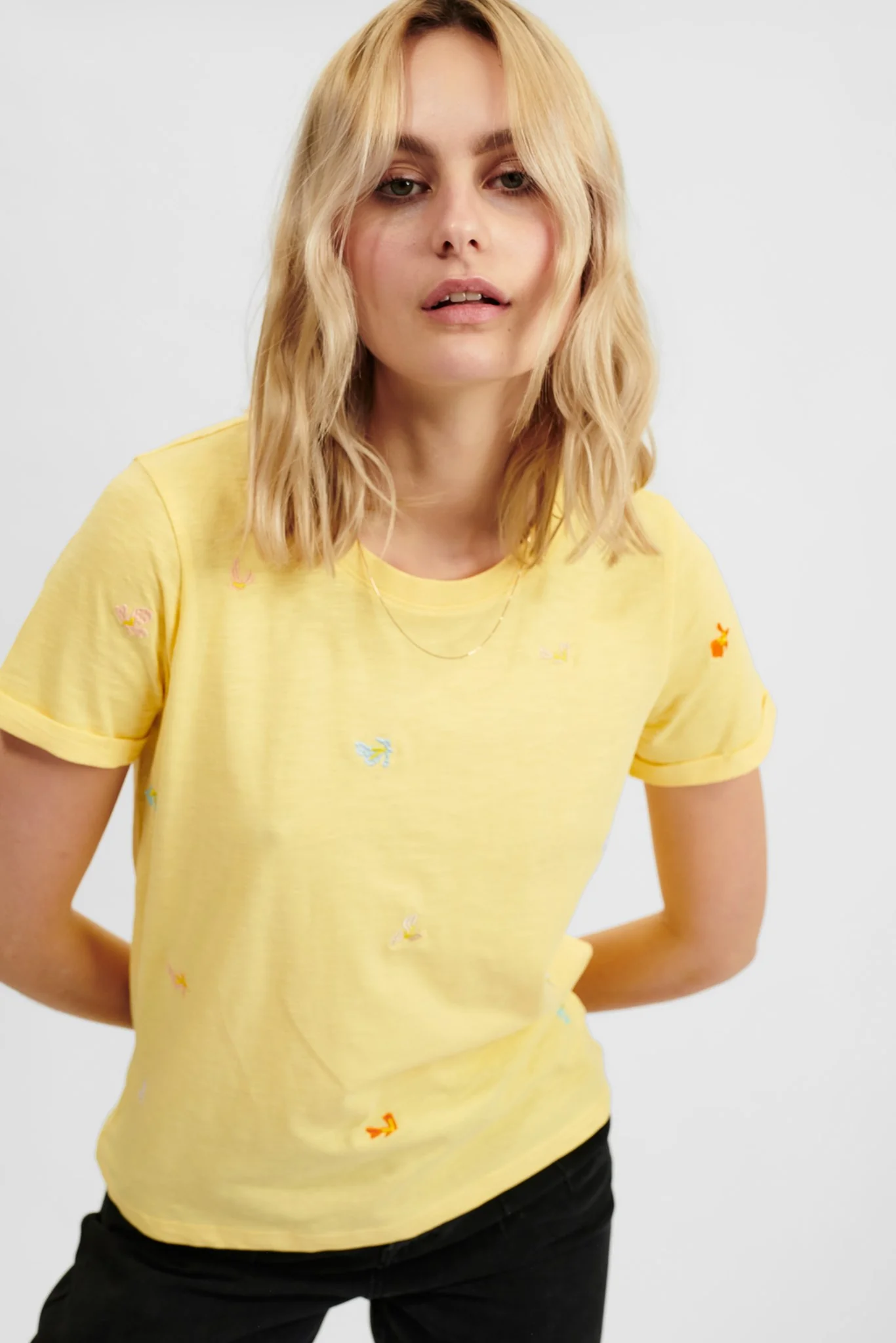 NUDELPHI TEE - Popcorn - Image 6
