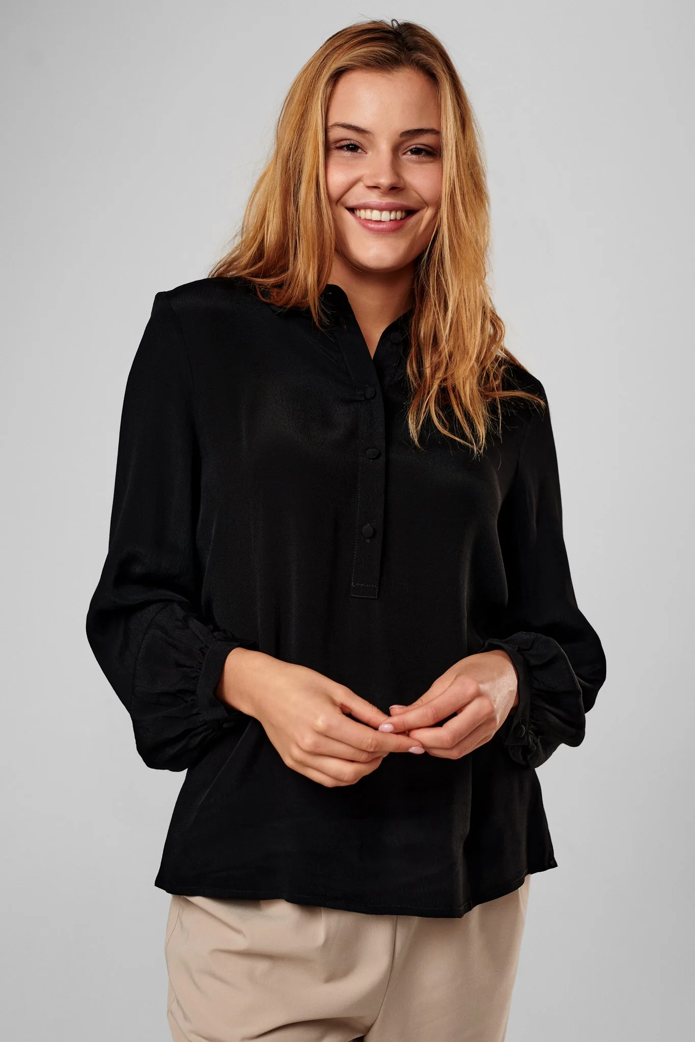 NUDELSIA SHIRT - NOOS - Caviar - Image 6