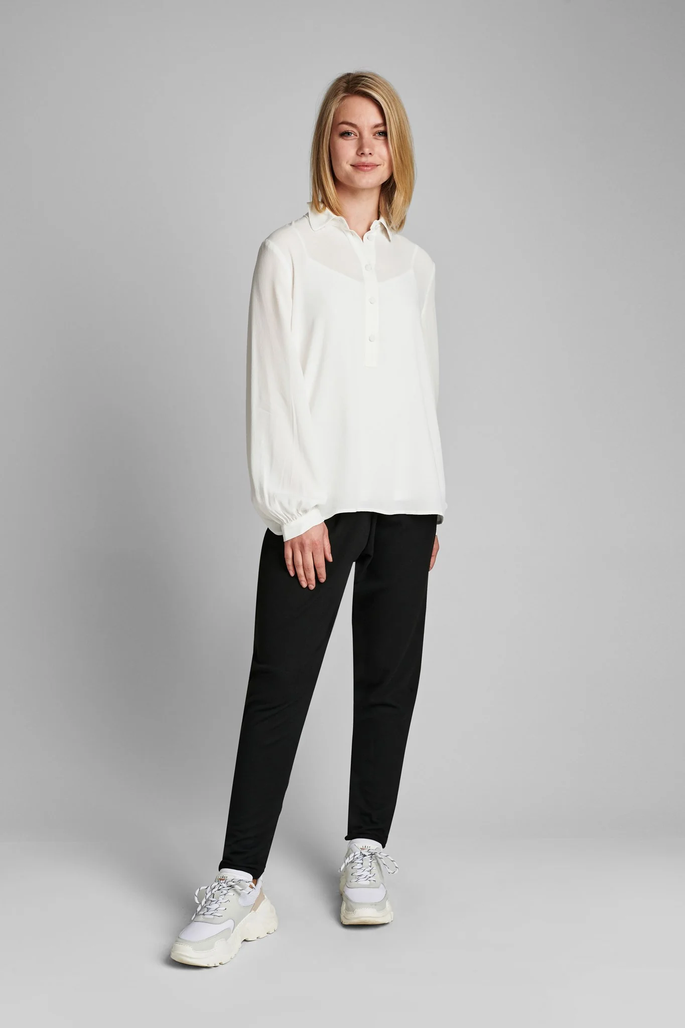 NUDELSIA SHIRT - NOOS - Cloud Dancer - Image 3