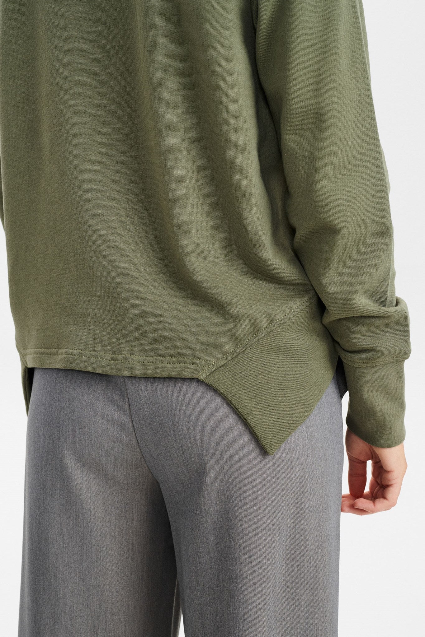 NUDENALI SWEAT - Deep Lichen Green - Image 4