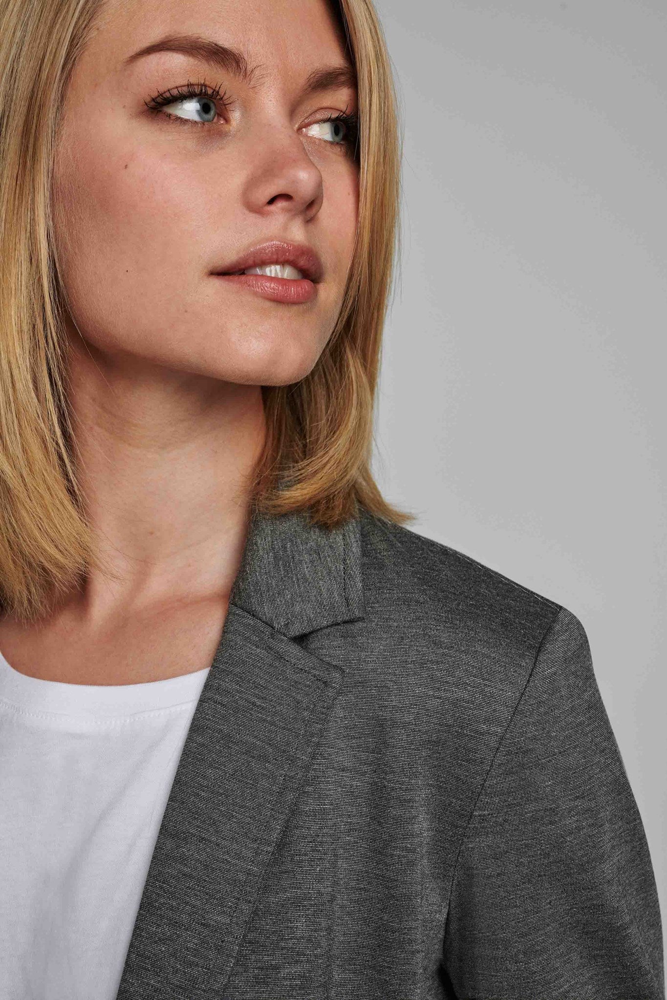 NUDENI BLAZER - NOOS - Light grey mel - Image 4