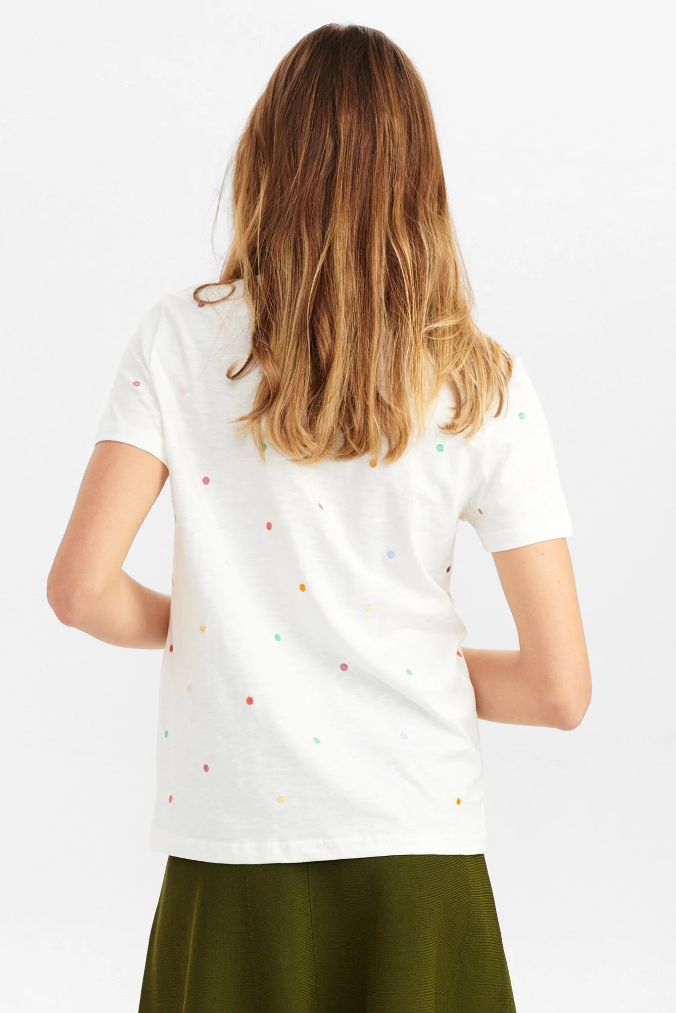 NUDIJA TEE - Cloud Dancer - Image 2
