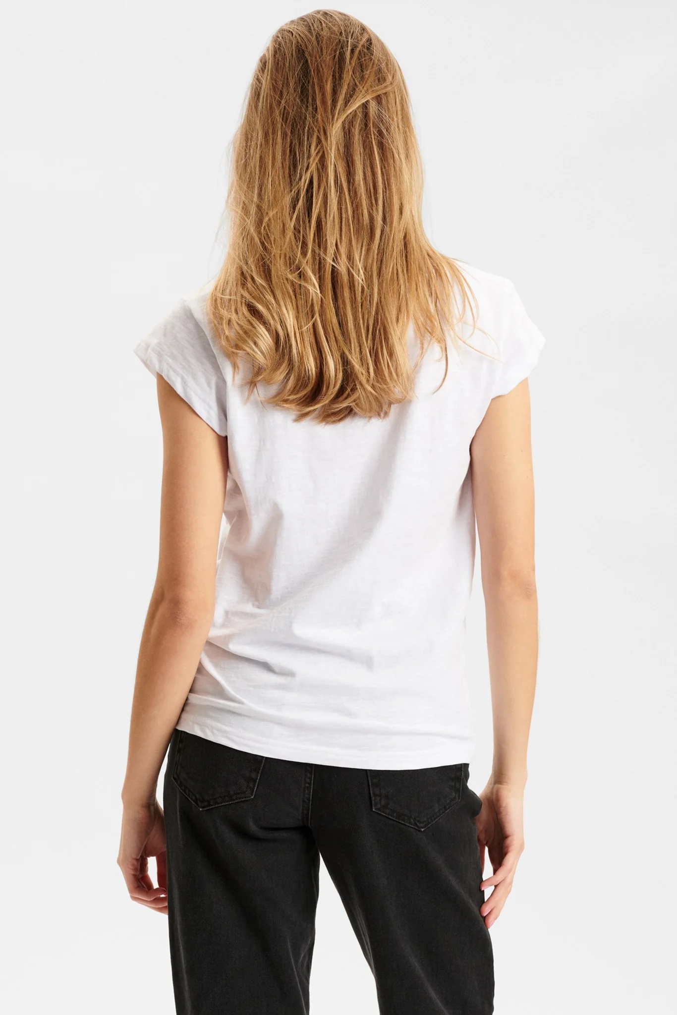 NUDILLY TEE - Bright White - Image 2
