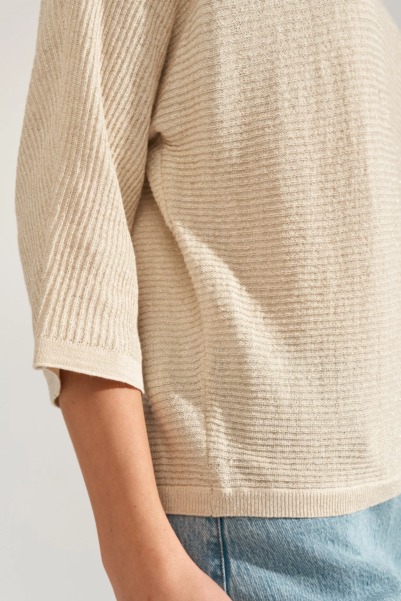 NUDINEA PULLOVER  - Whitecap Gray - Image 5