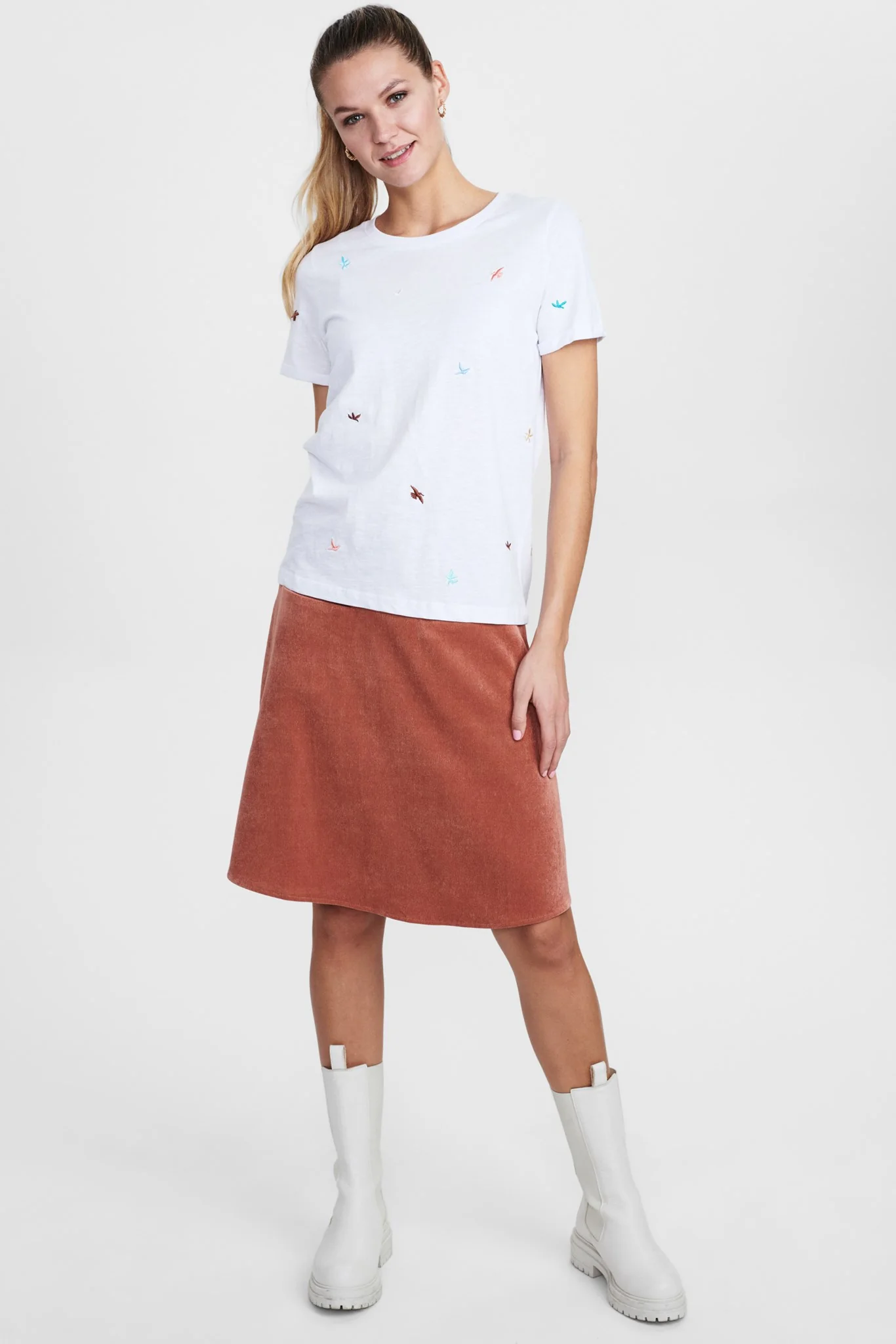 NUDIORS TEE - Bright White - Image 3