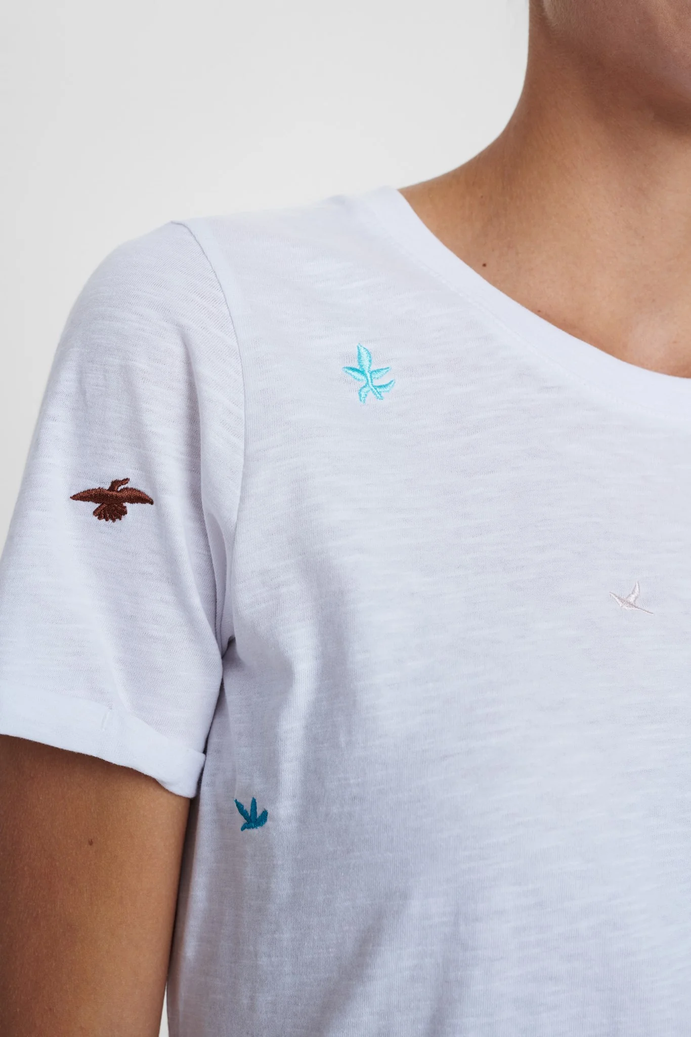 NUDIORS TEE - Bright White - Image 4