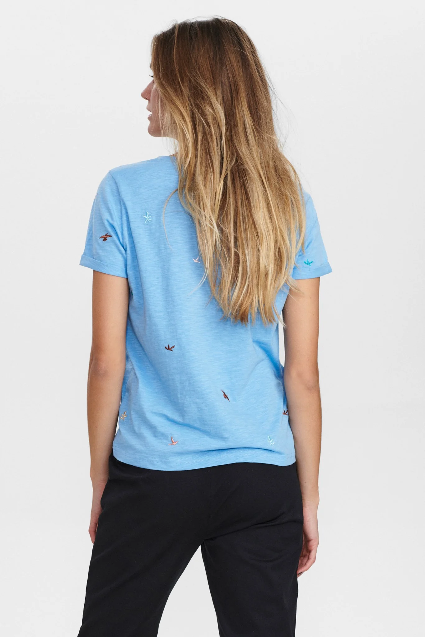NUDIORS TEE - Della Robbia Blue - Image 2