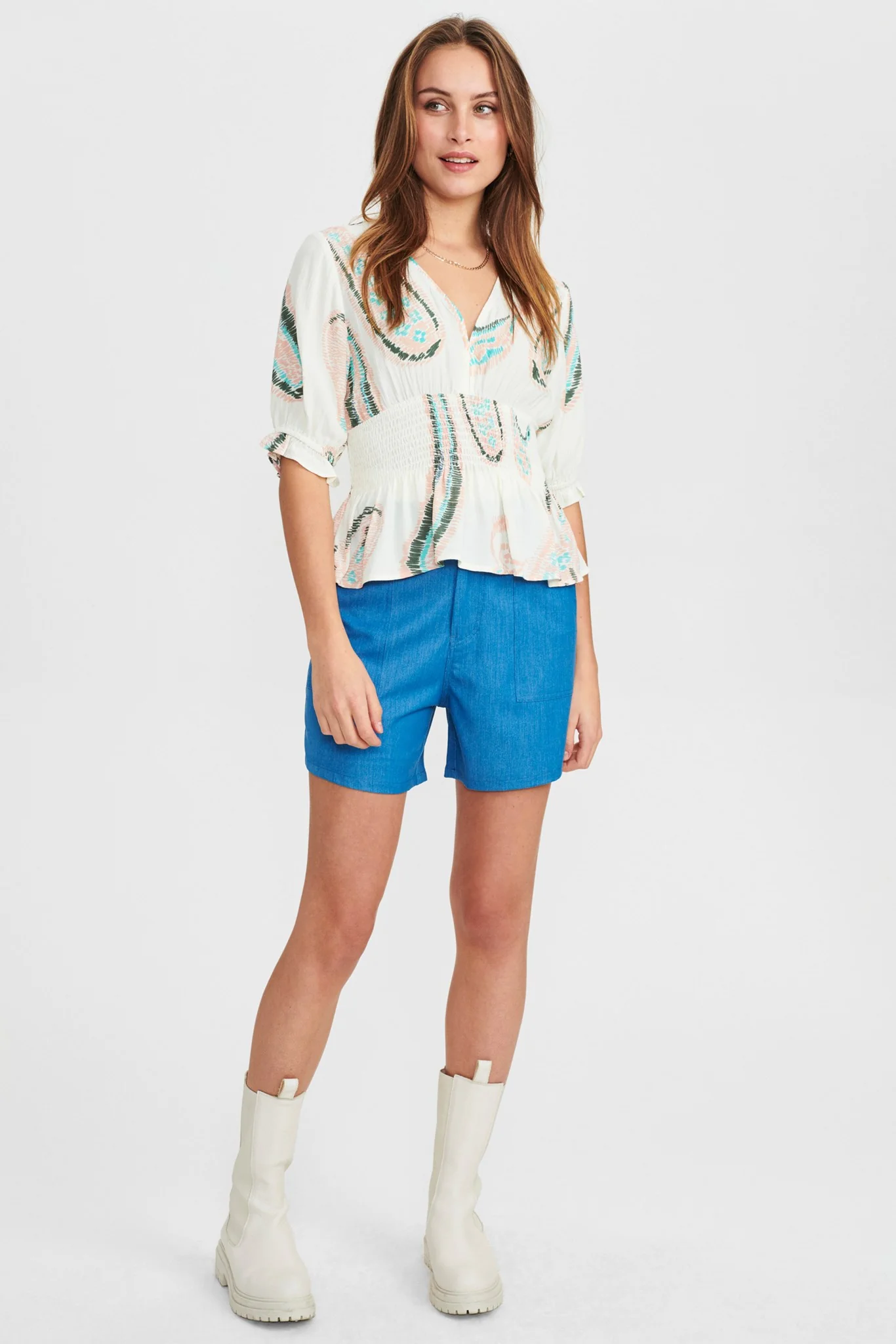 NUDOLLY BLOUSE - Pristine - Image 3