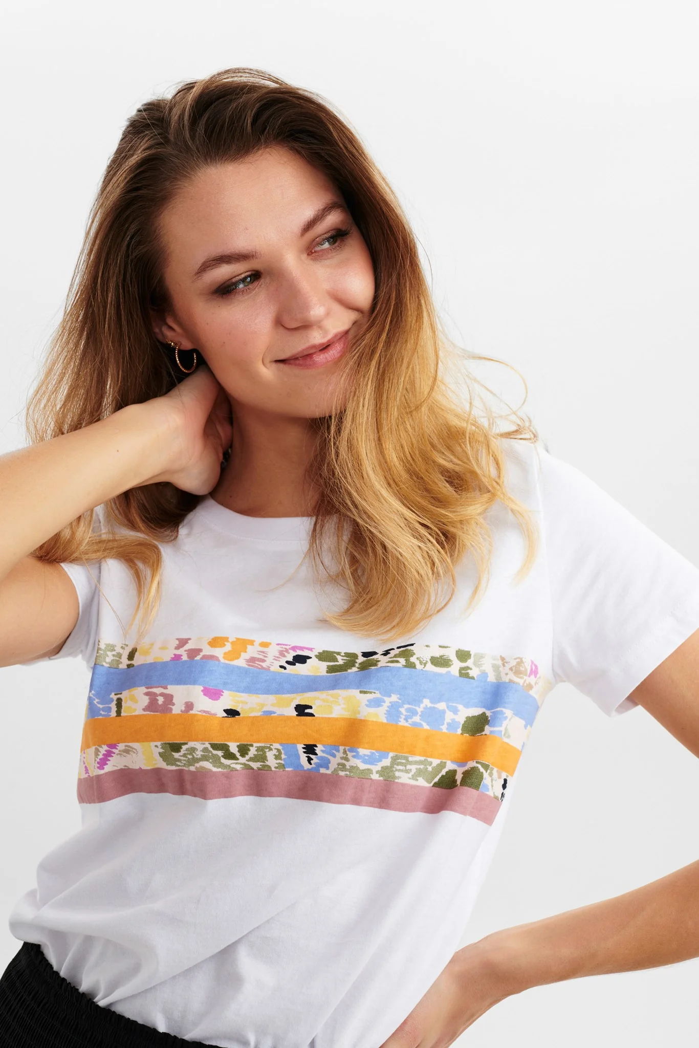 NUDORIANA TEE - Bright White - Image 6