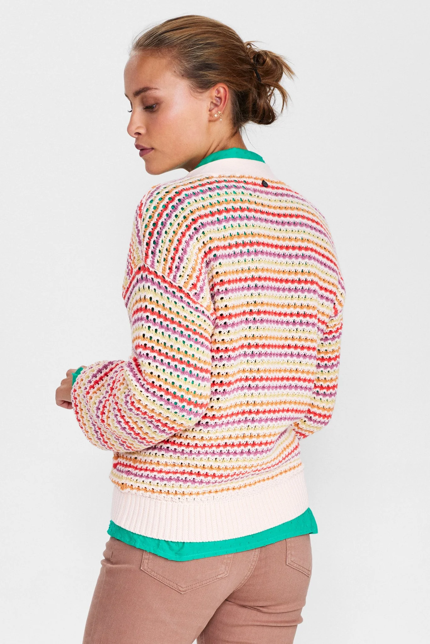 NUDORSEY CARDIGAN - Pearl - Image 2