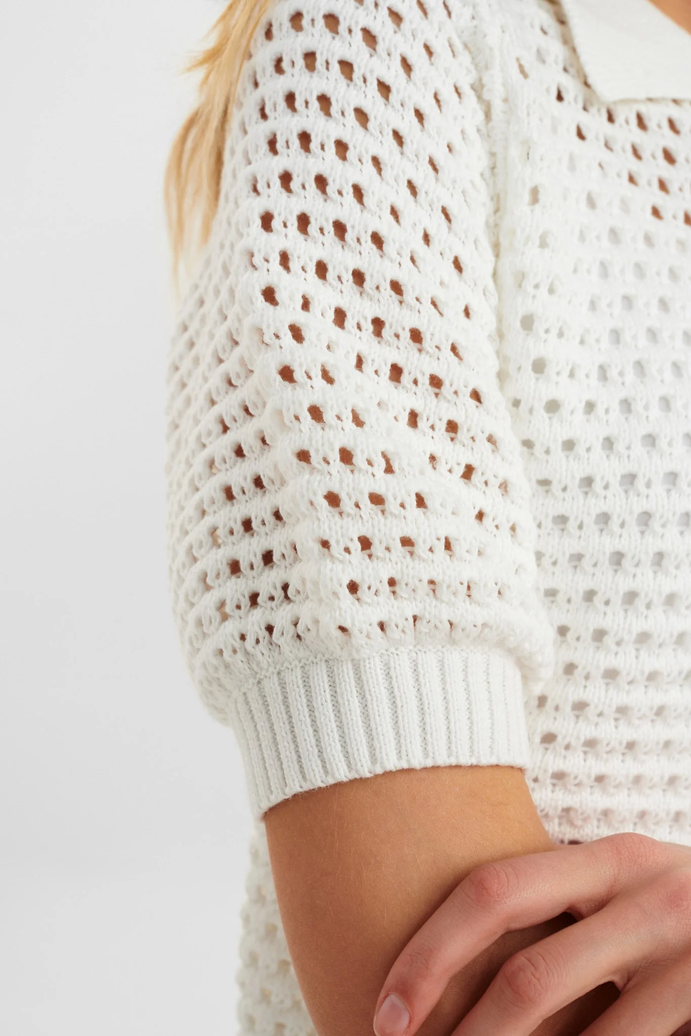NUDORSEY PULLOVER - Cloud Dancer - Image 5