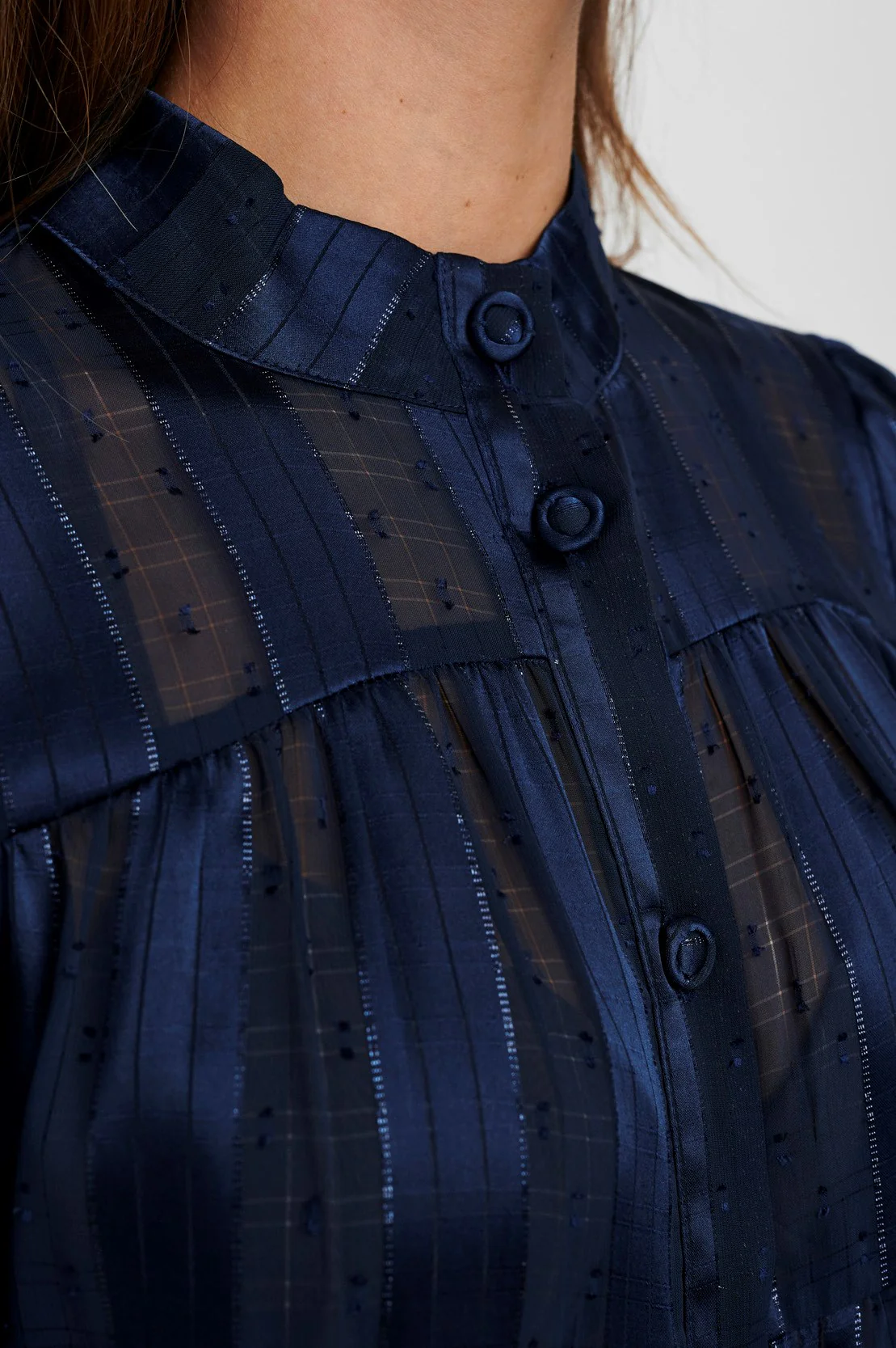 NUDOTSKY BLOUSE - Dark Sapphire - Image 4