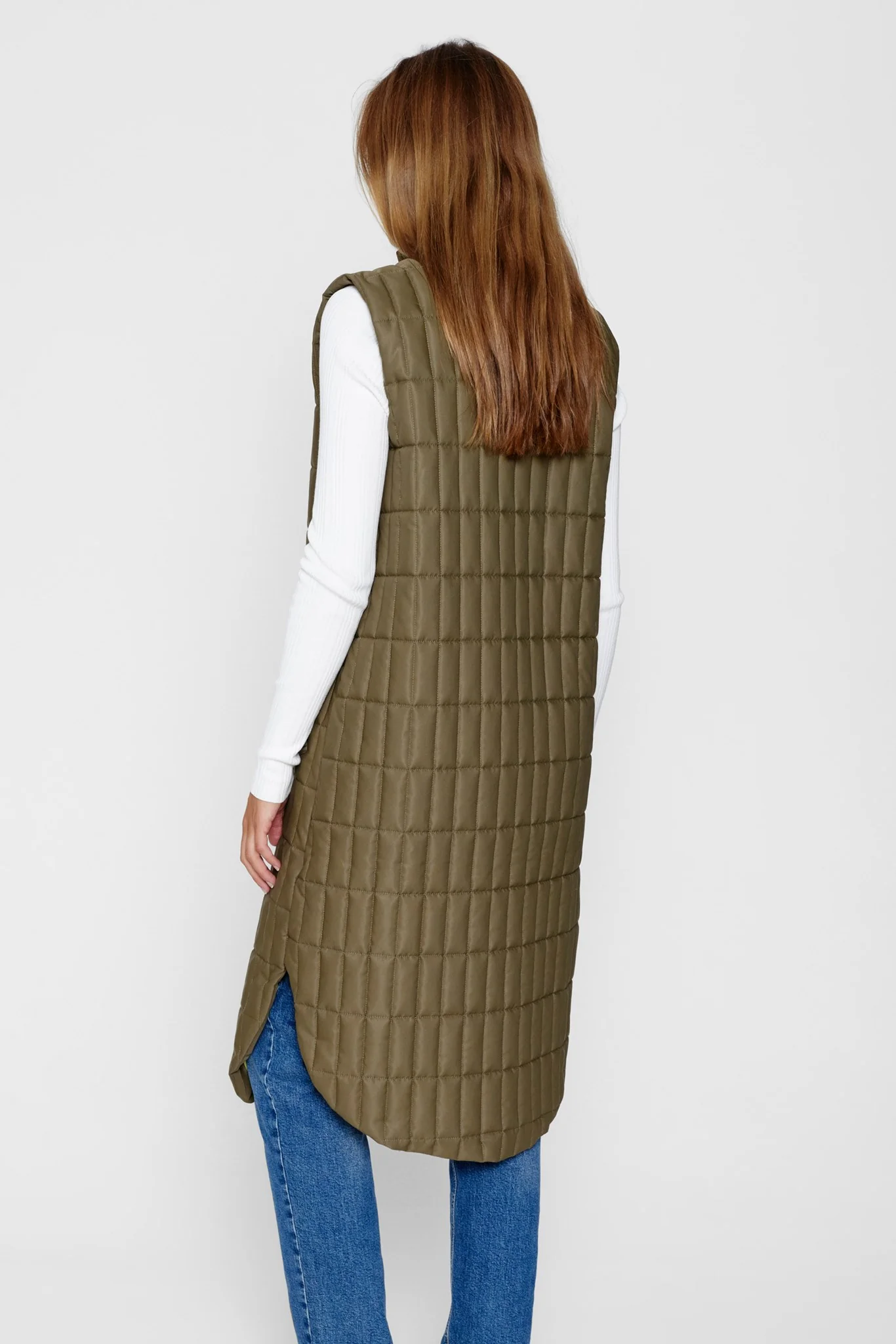 NUDRAINY WAISTCOAT - Ivy Green - Image 2