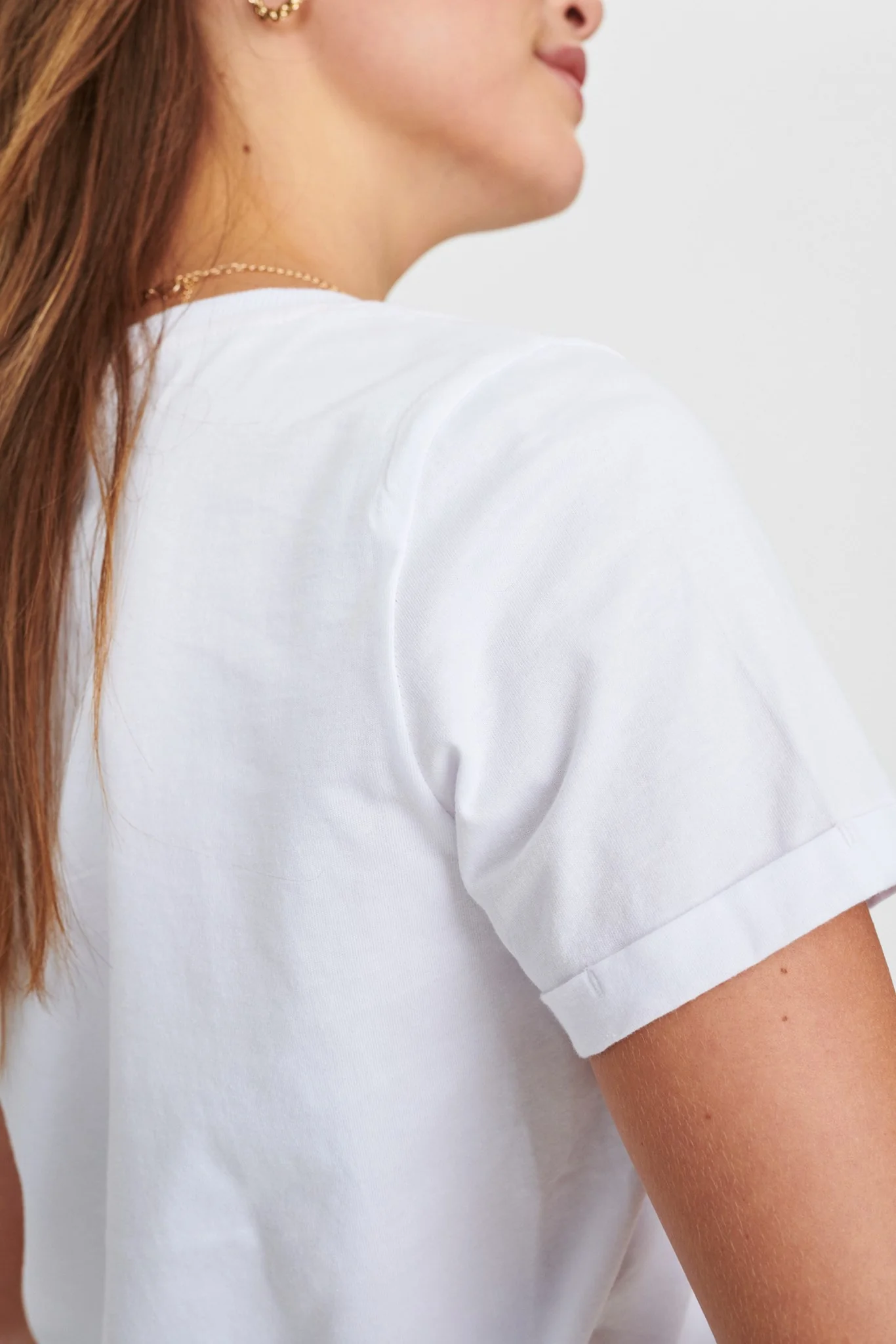 NUDREE TEE - Bright White - Image 5