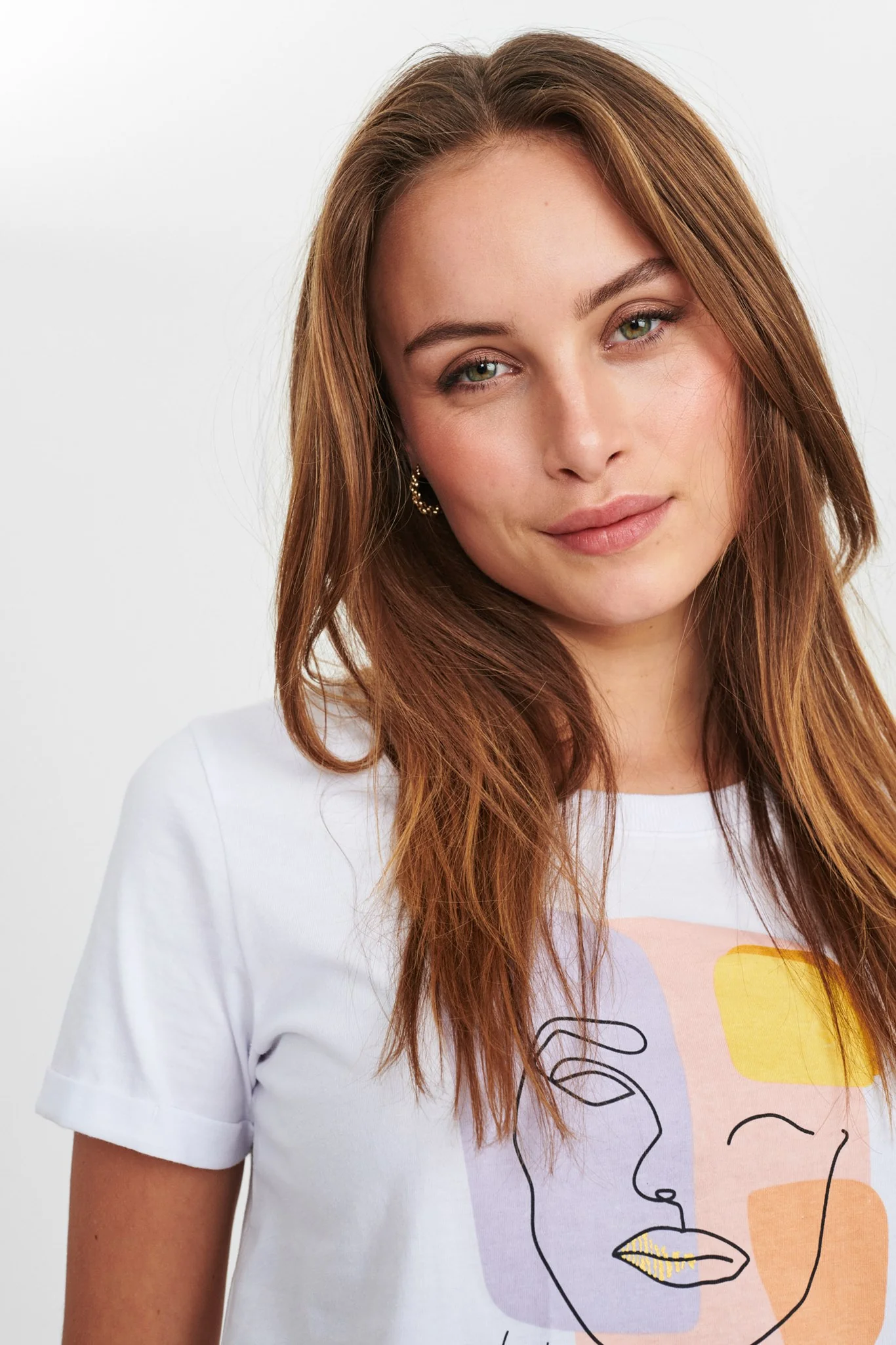 NUDREE TEE - Bright White - Image 6