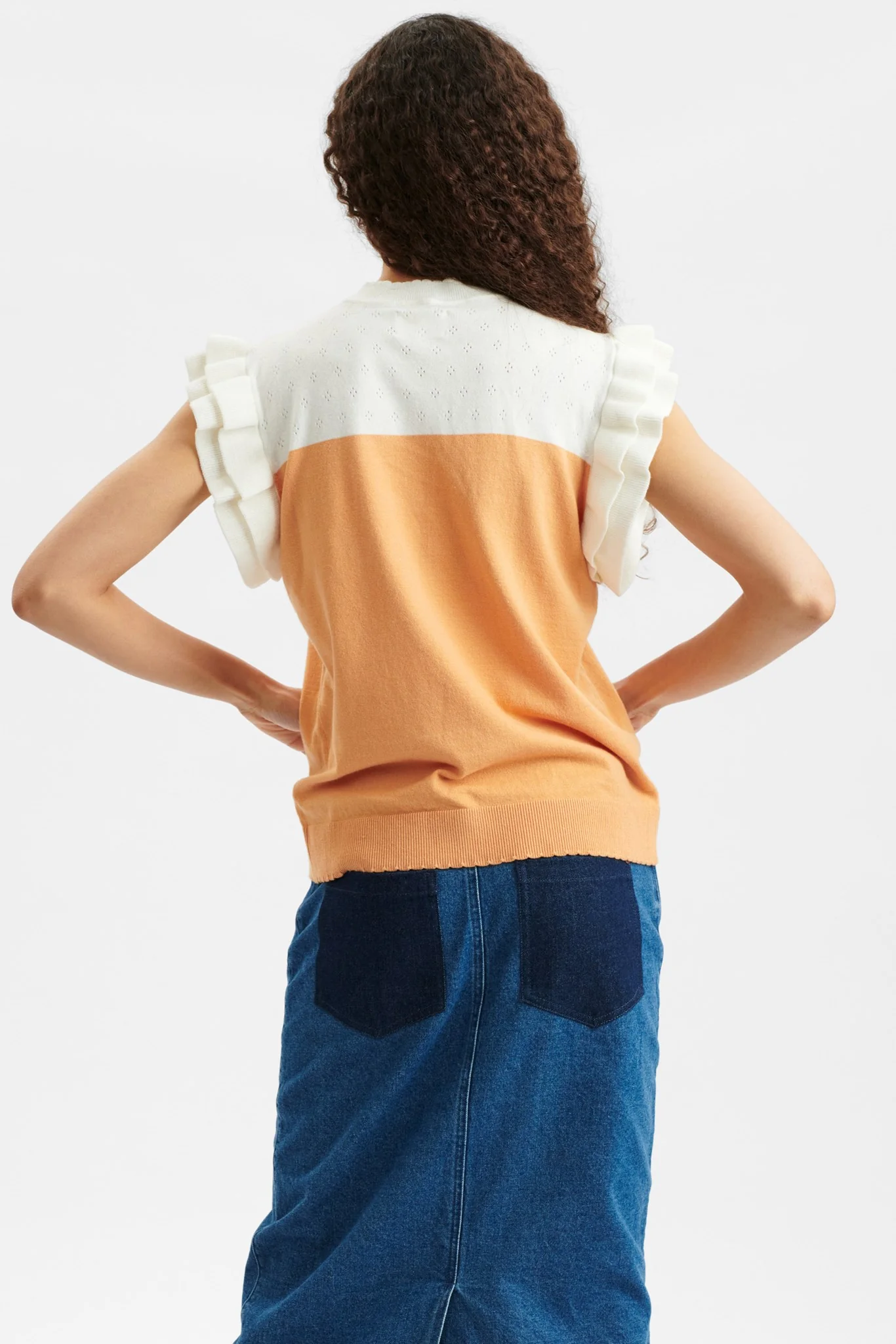 NUDRUSILLA VEST - Gold Earth - Image 2