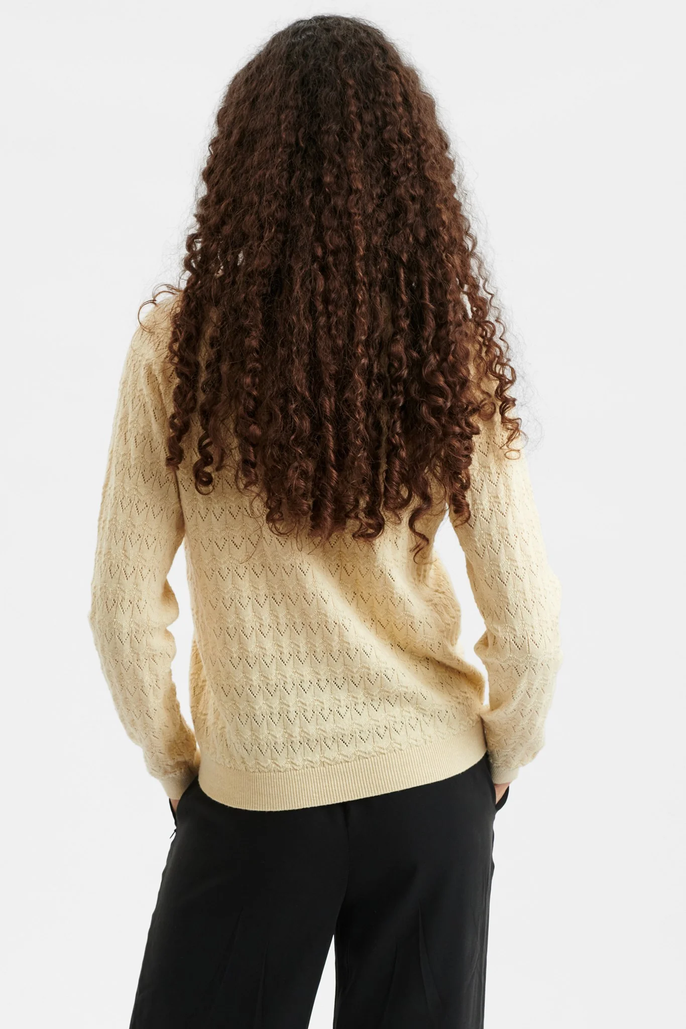 NUDULLIA CARDIGAN W/O RUFFLES  - Parsnip - Image 2