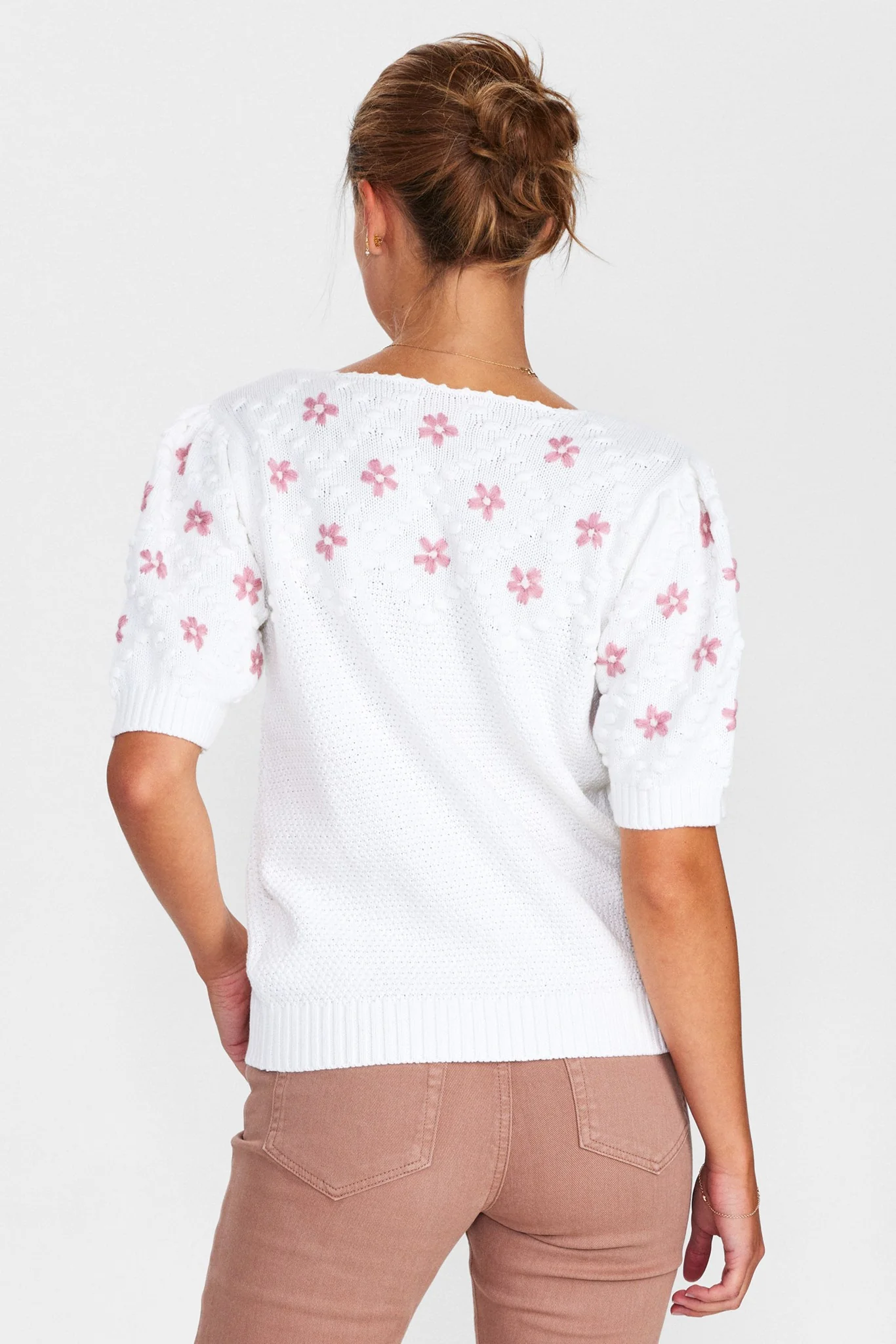 NUDULLIS SS PULLOVER - Cloud Dancer - Image 2