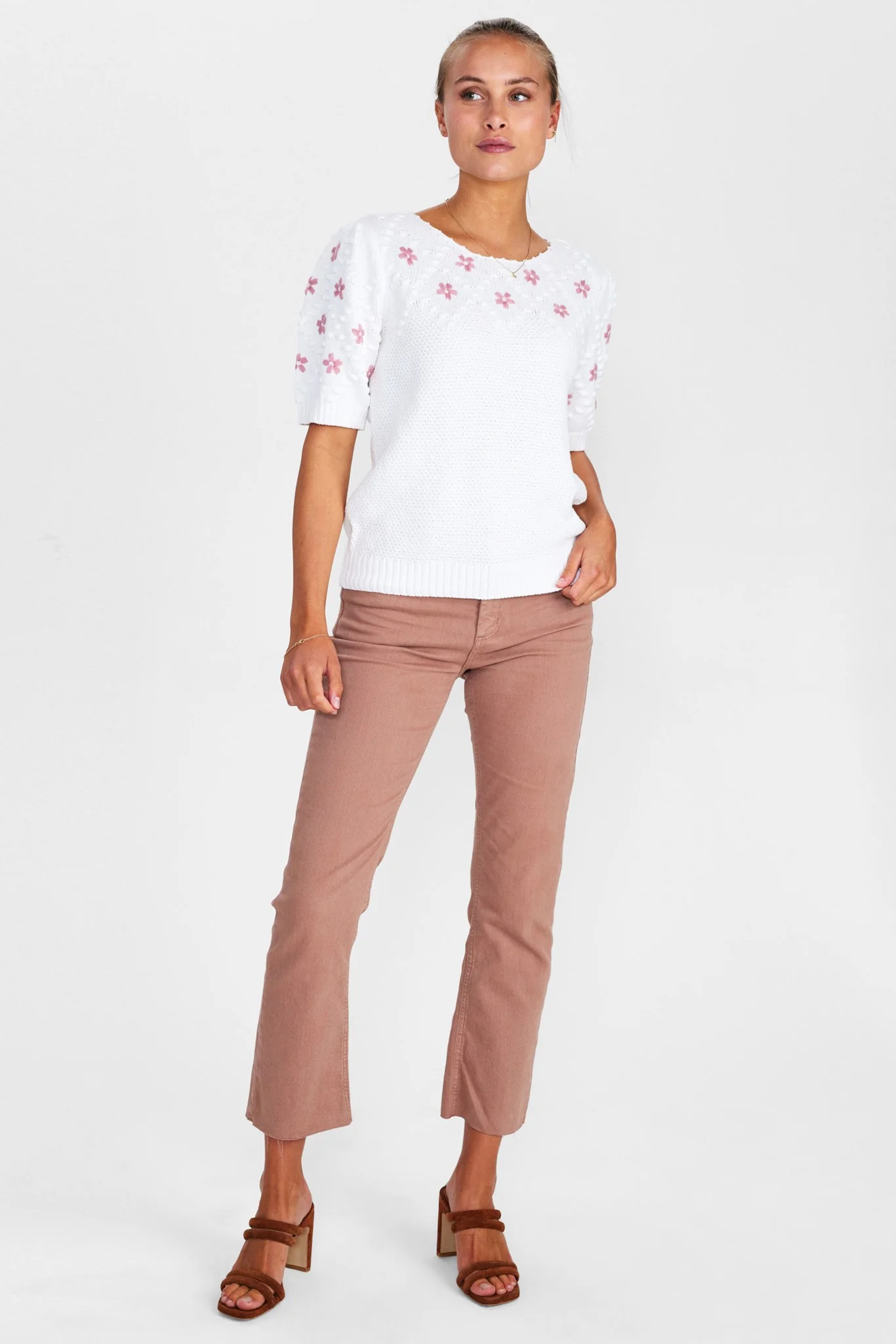 NUDULLIS SS PULLOVER - Cloud Dancer - Image 3