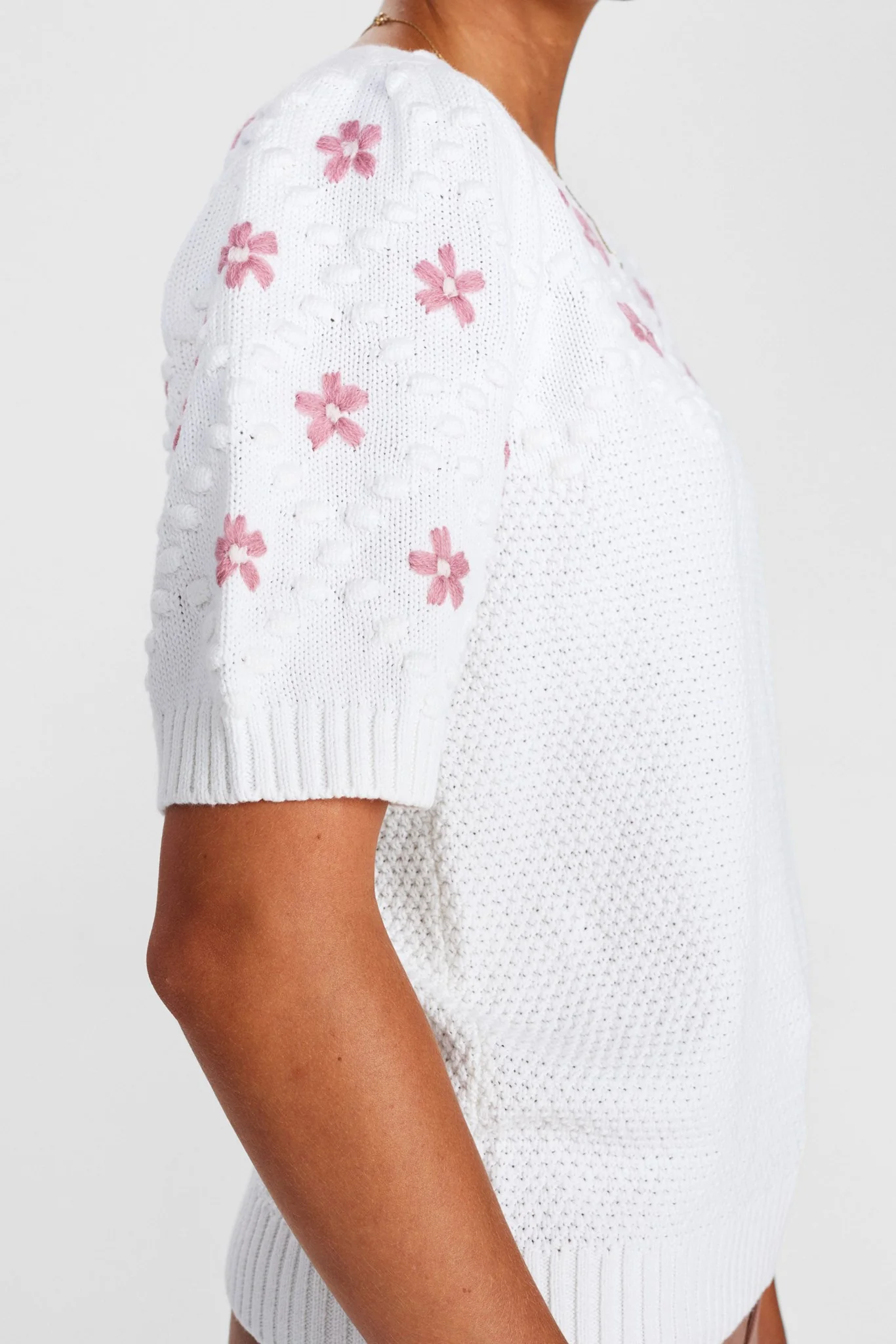 NUDULLIS SS PULLOVER - Cloud Dancer - Image 5
