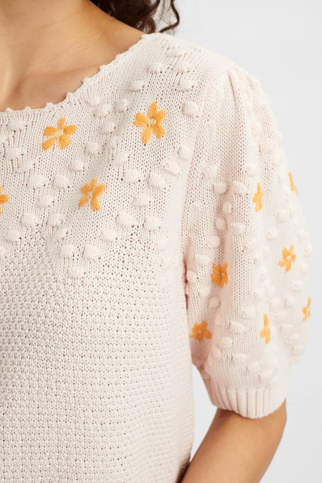 NUDULLIS SS PULLOVER - Pearl - Image 4