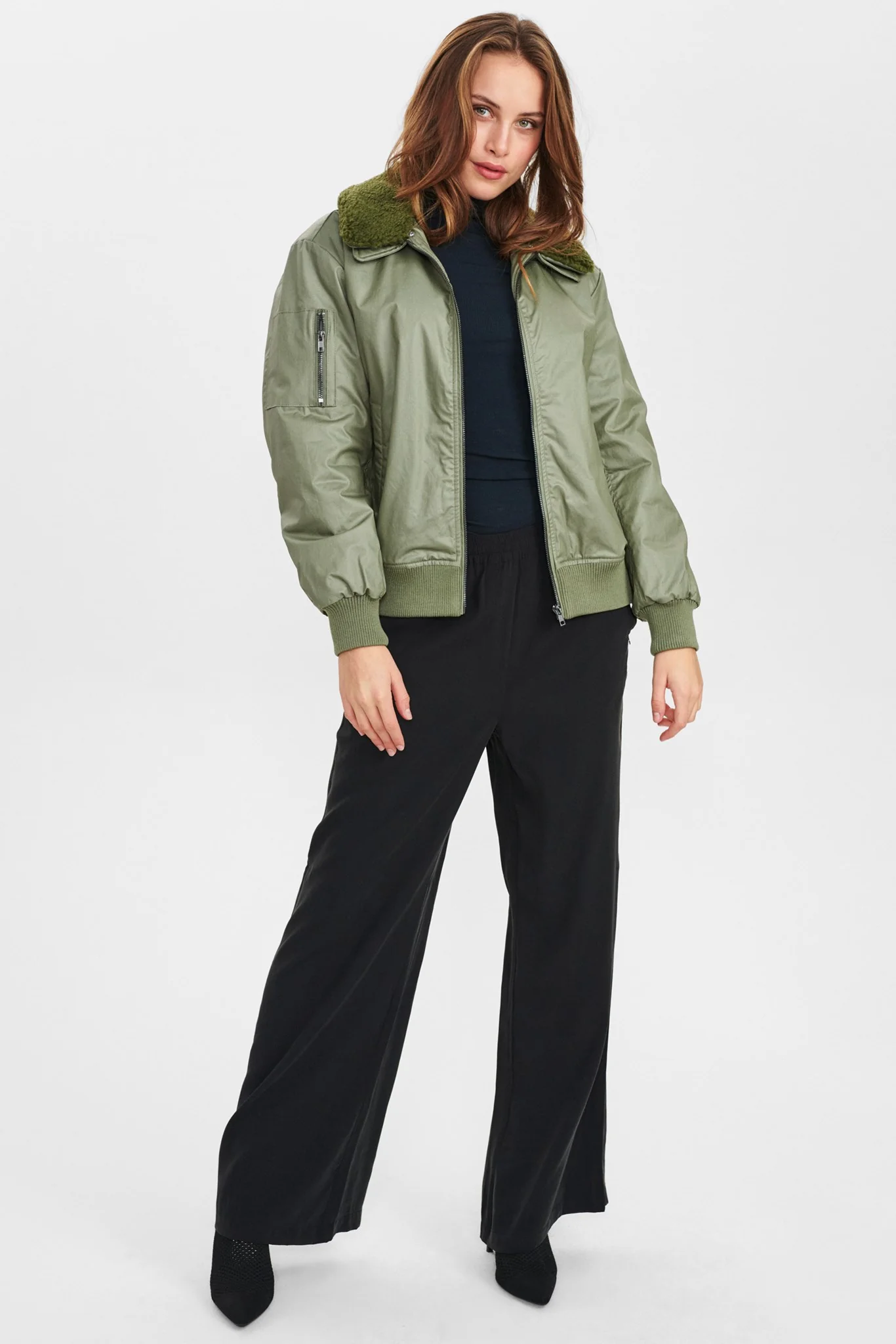 NUDUNYA JACKET - Deep Lichen Green - Image 3
