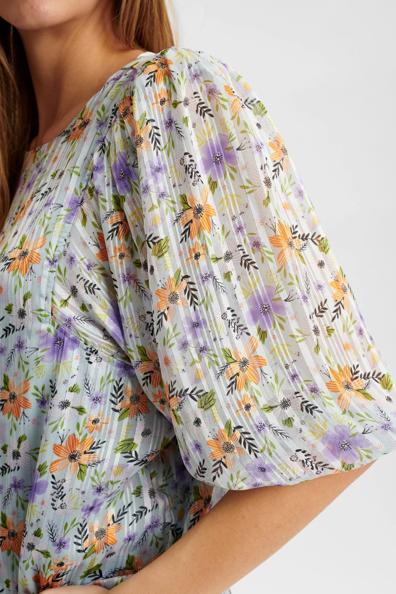 NUDYANI BLOUSE - Blue Bell - Image 5