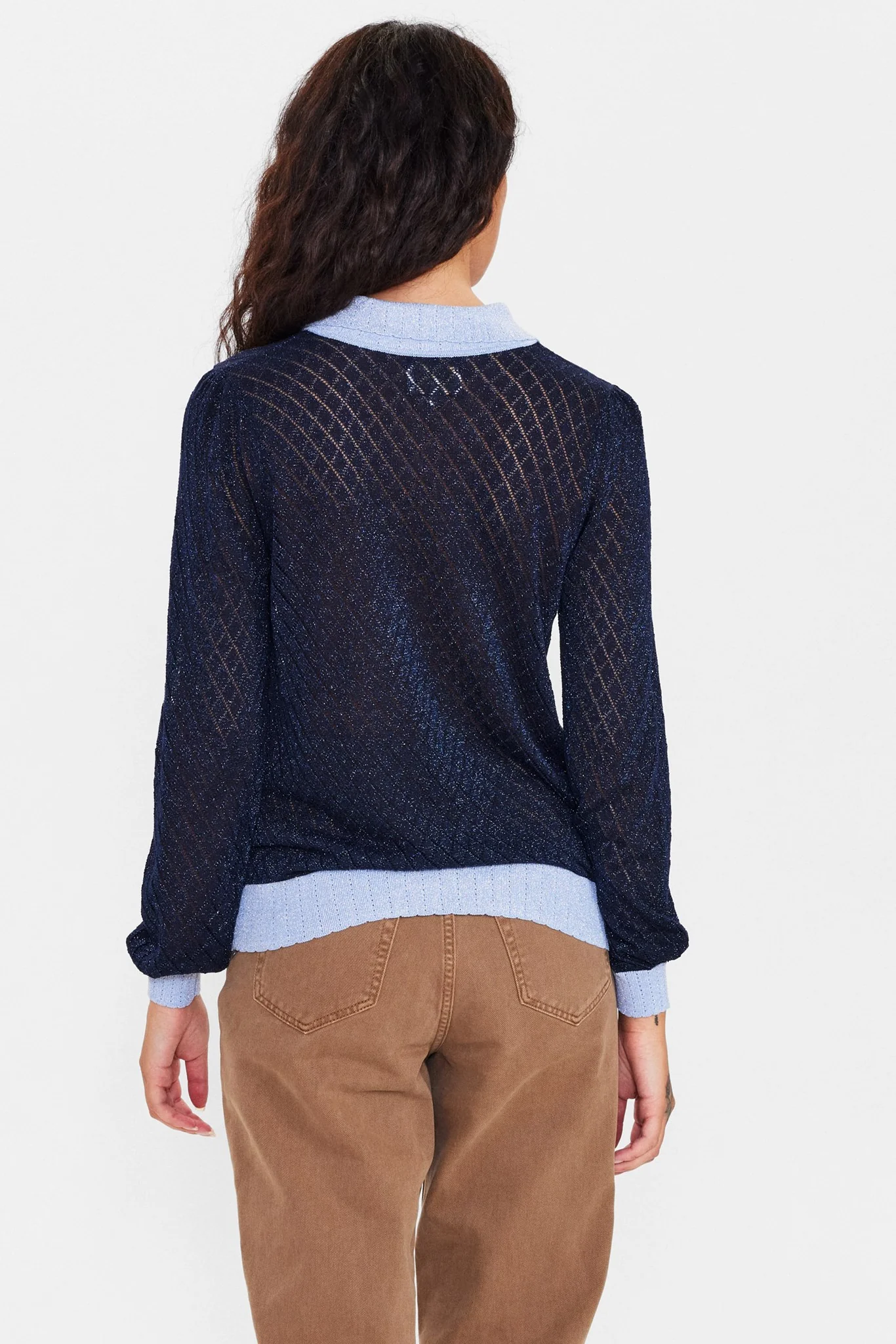 NUEA CARDIGAN - Dark Sapphire - Image 2