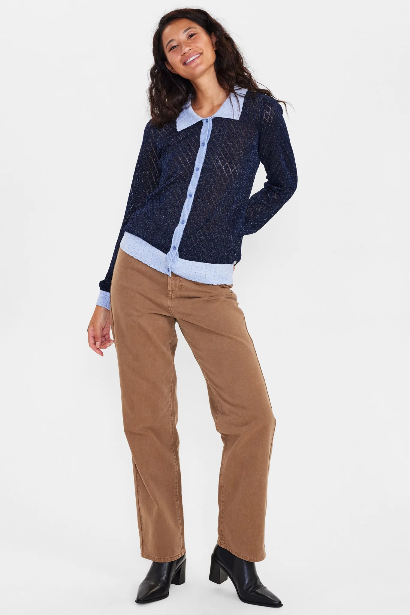 NUEA CARDIGAN - Dark Sapphire - Image 3