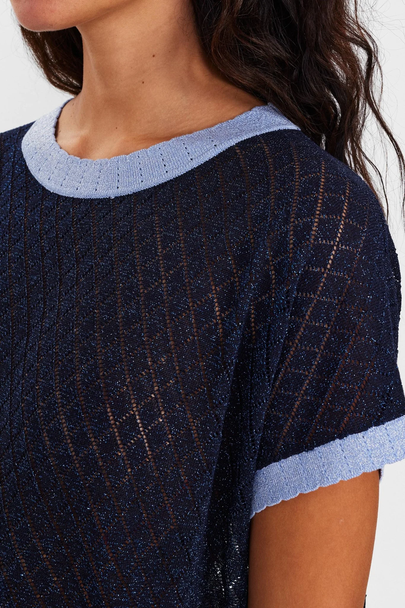 NUEA DARLENE PULLOVER - Dark Sapphire - Image 4