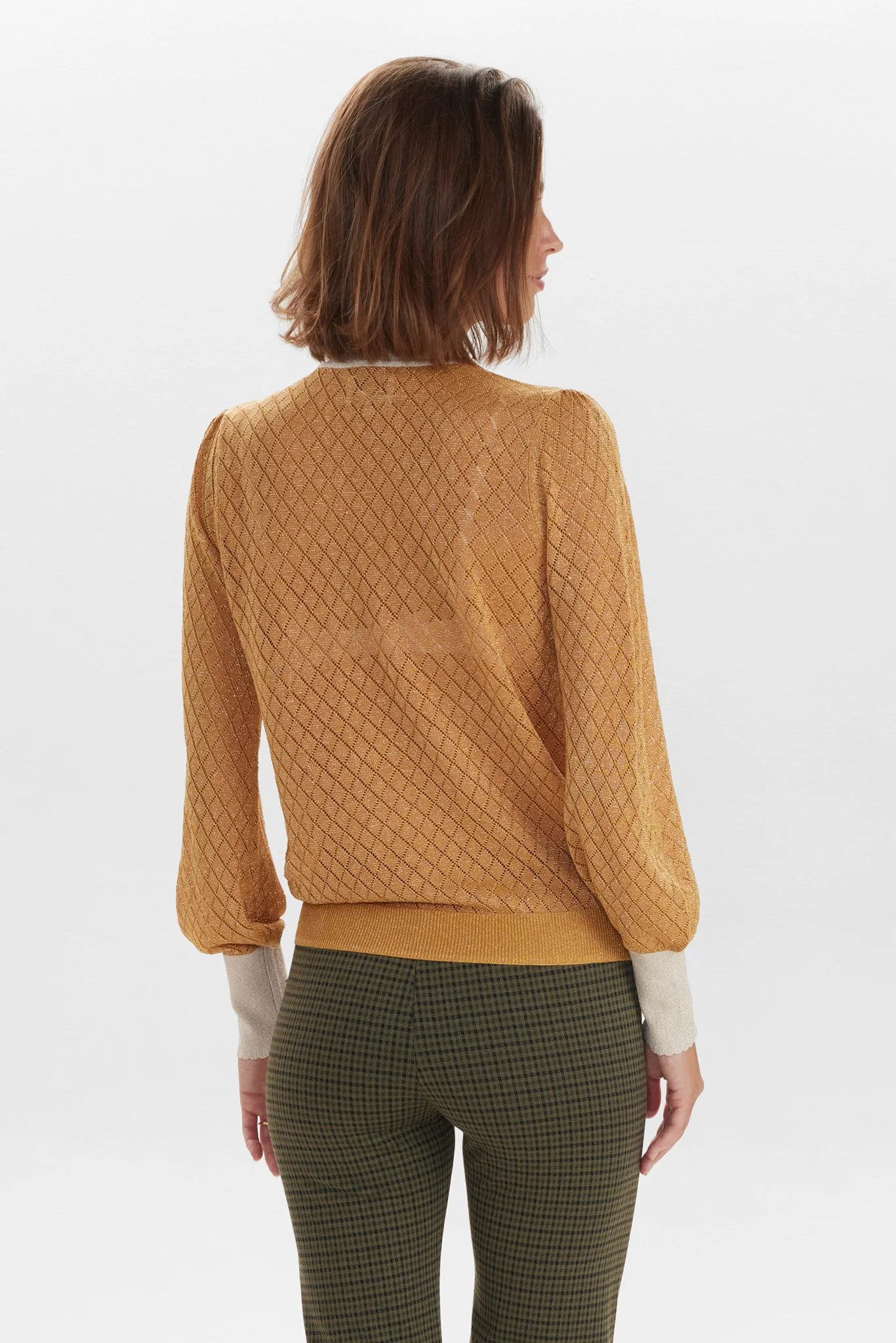 NUEA HIGHNECK PULLOVER - Cloud Dancer - Image 2