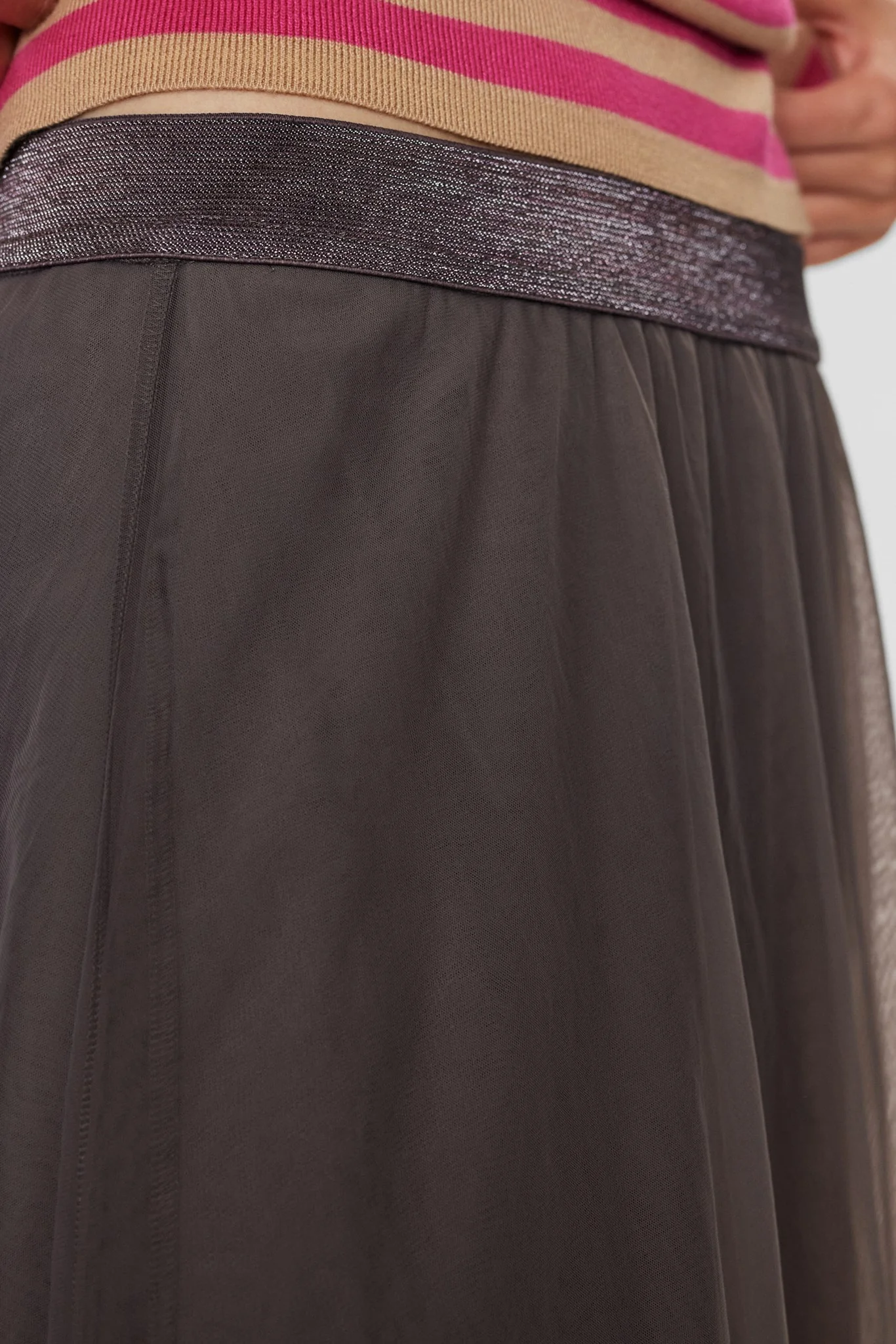 NUEA MAXI SKIRT  - Dark Shadow - Image 4